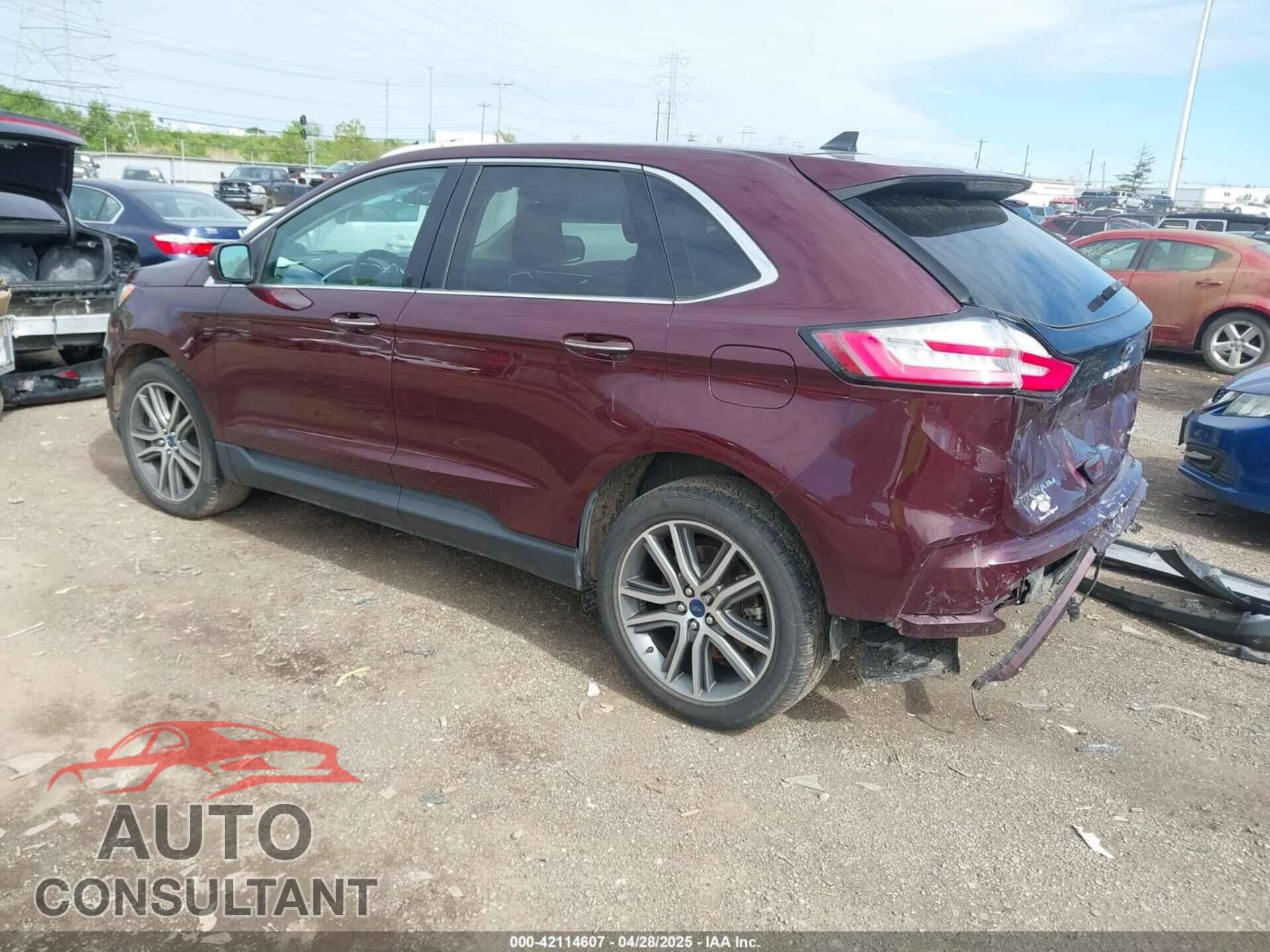 FORD EDGE 2021 - 2FMPK4K99MBA41965