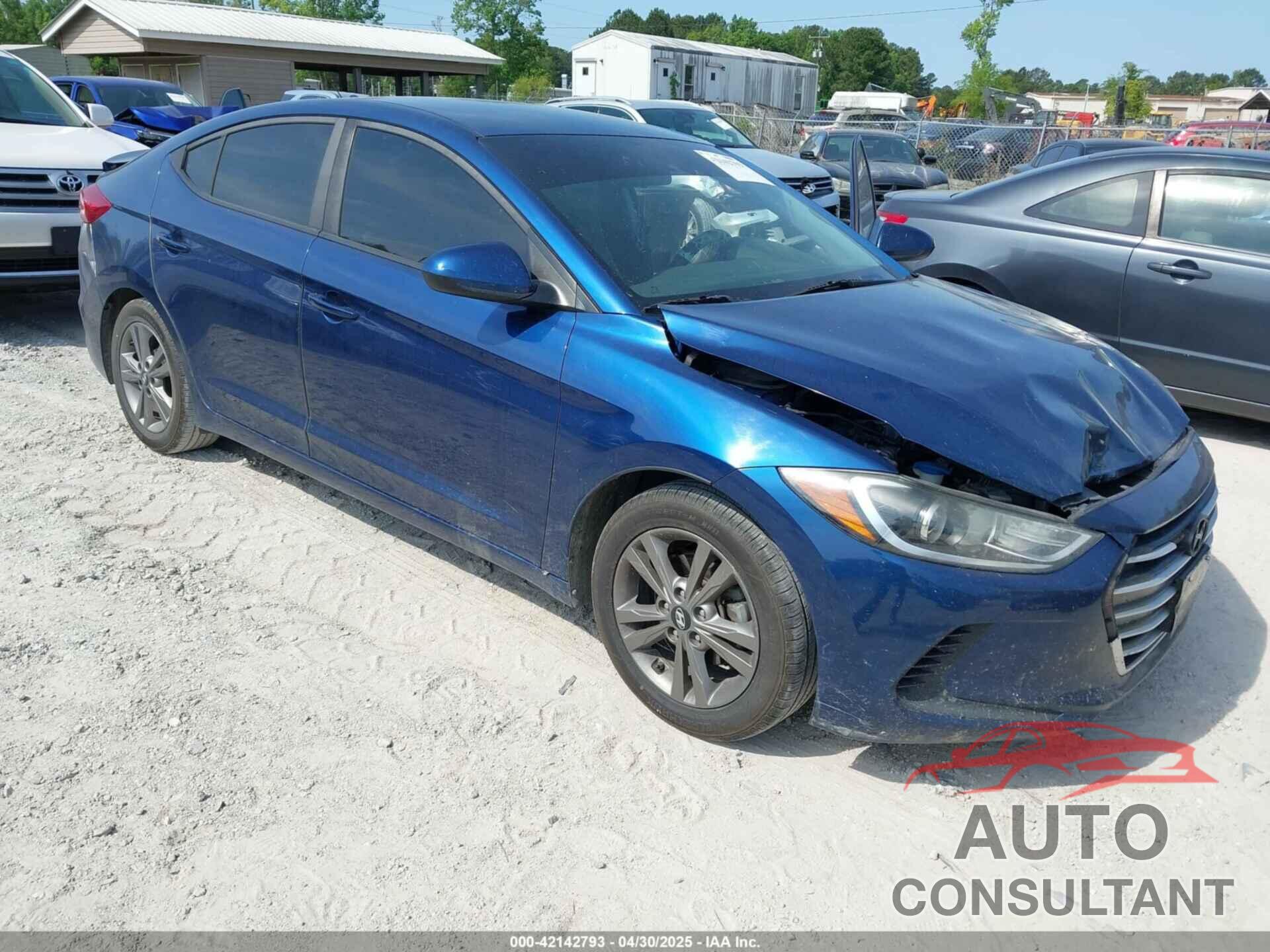 HYUNDAI ELANTRA 2017 - 5NPD84LF2HH129728