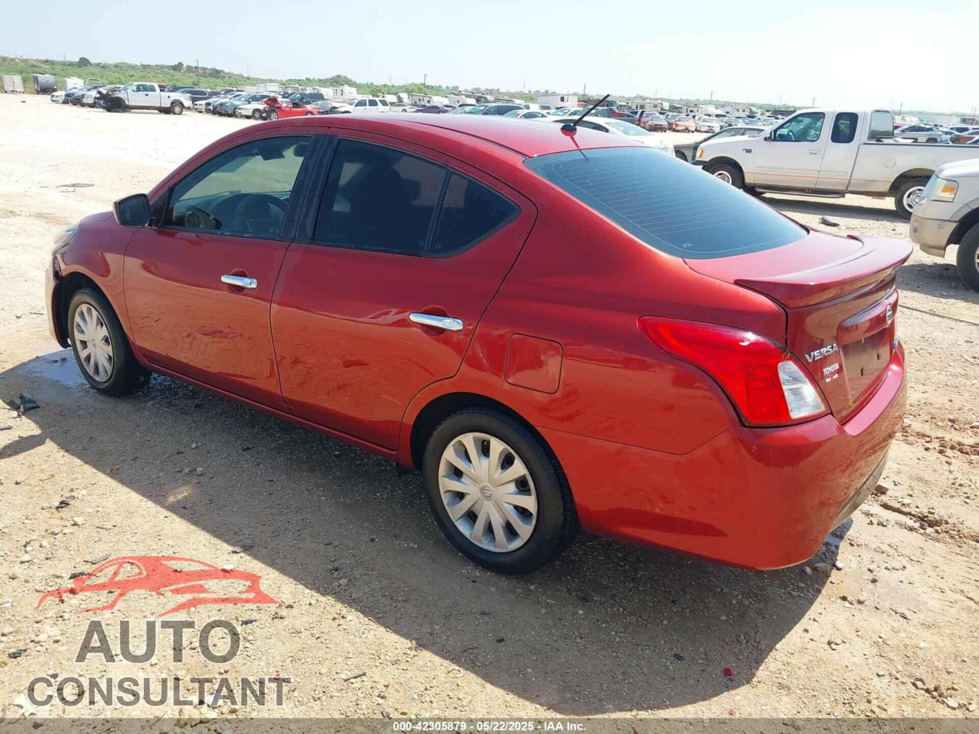 NISSAN VERSA 2016 - 3N1CN7APXGL803546