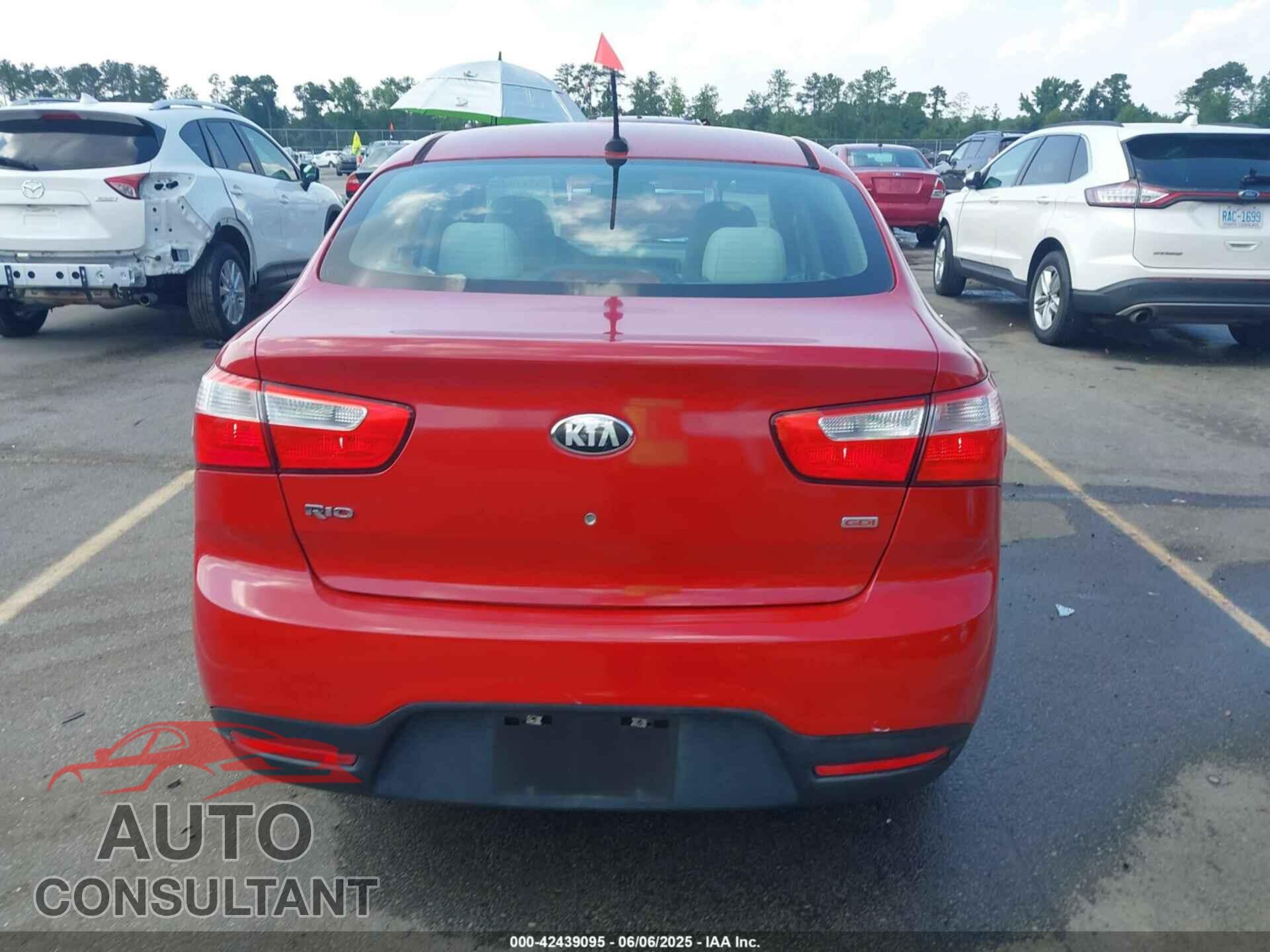 KIA RIO 2013 - KNADM4A32D6170883