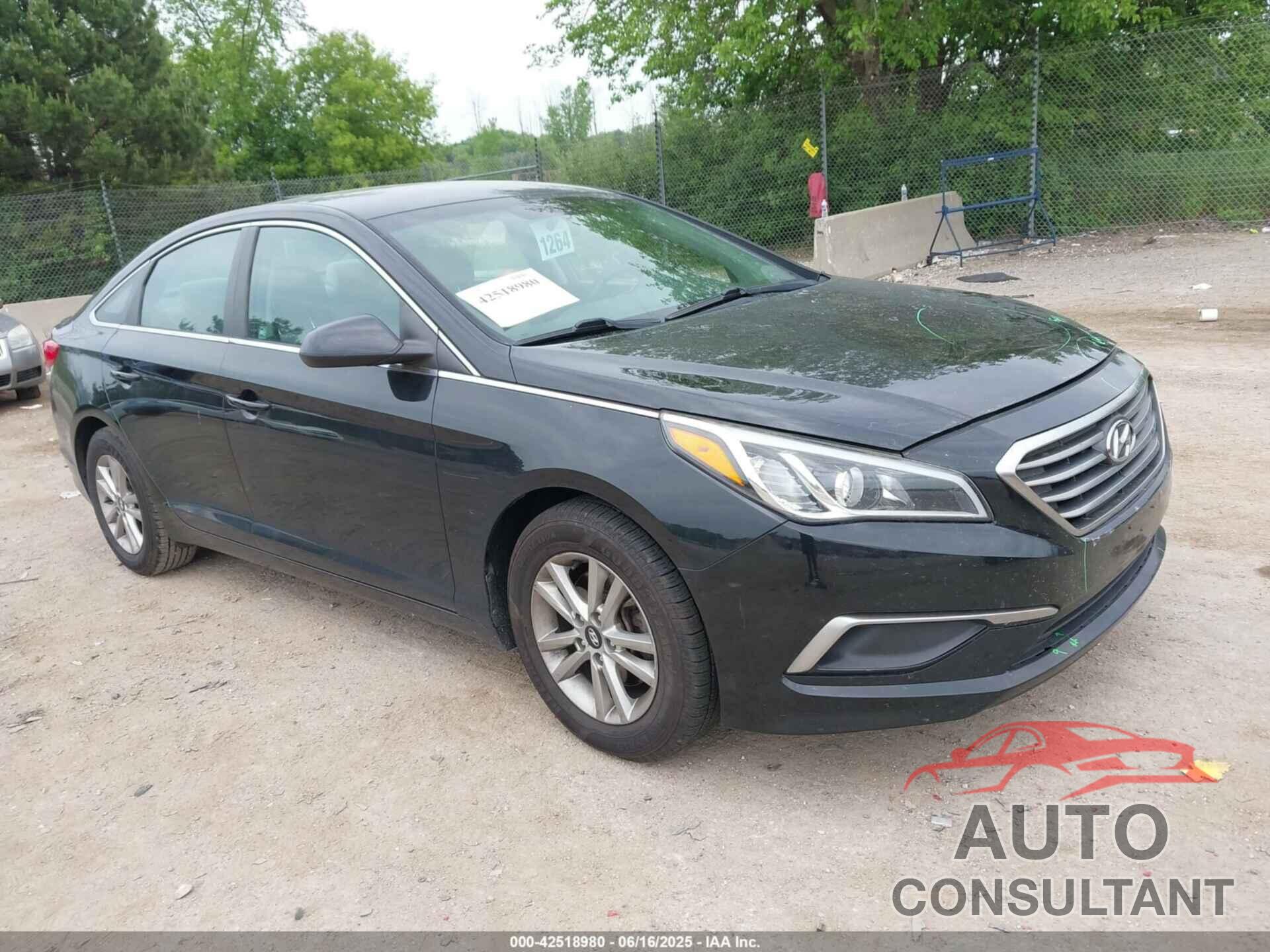 HYUNDAI SONATA 2017 - 5NPE24AF5HH500325