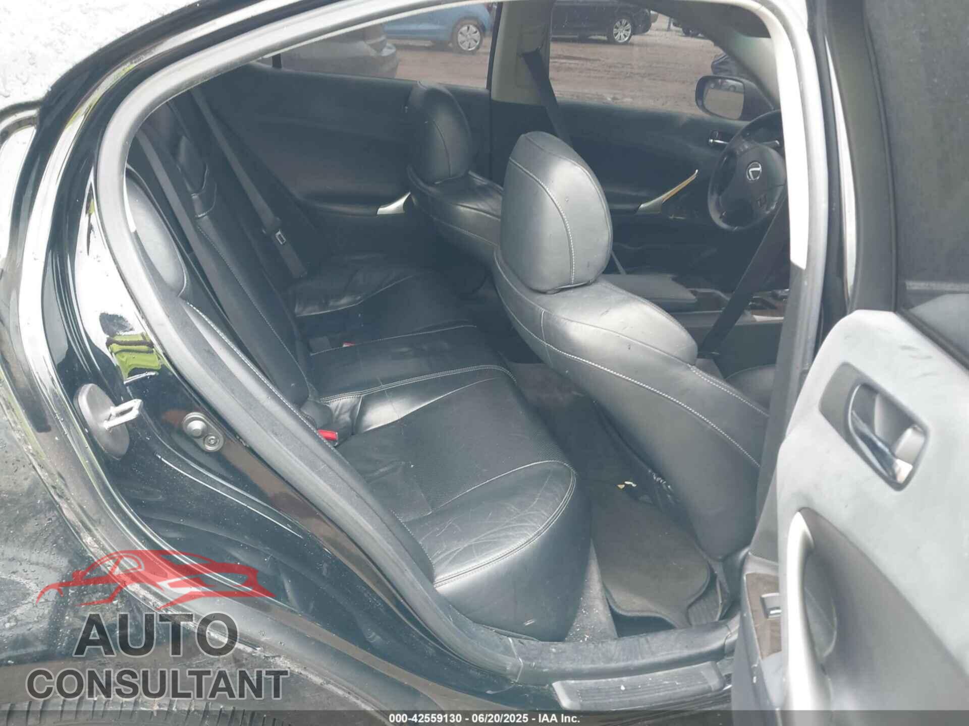 LEXUS IS 250 2009 - JTHBK262492089451