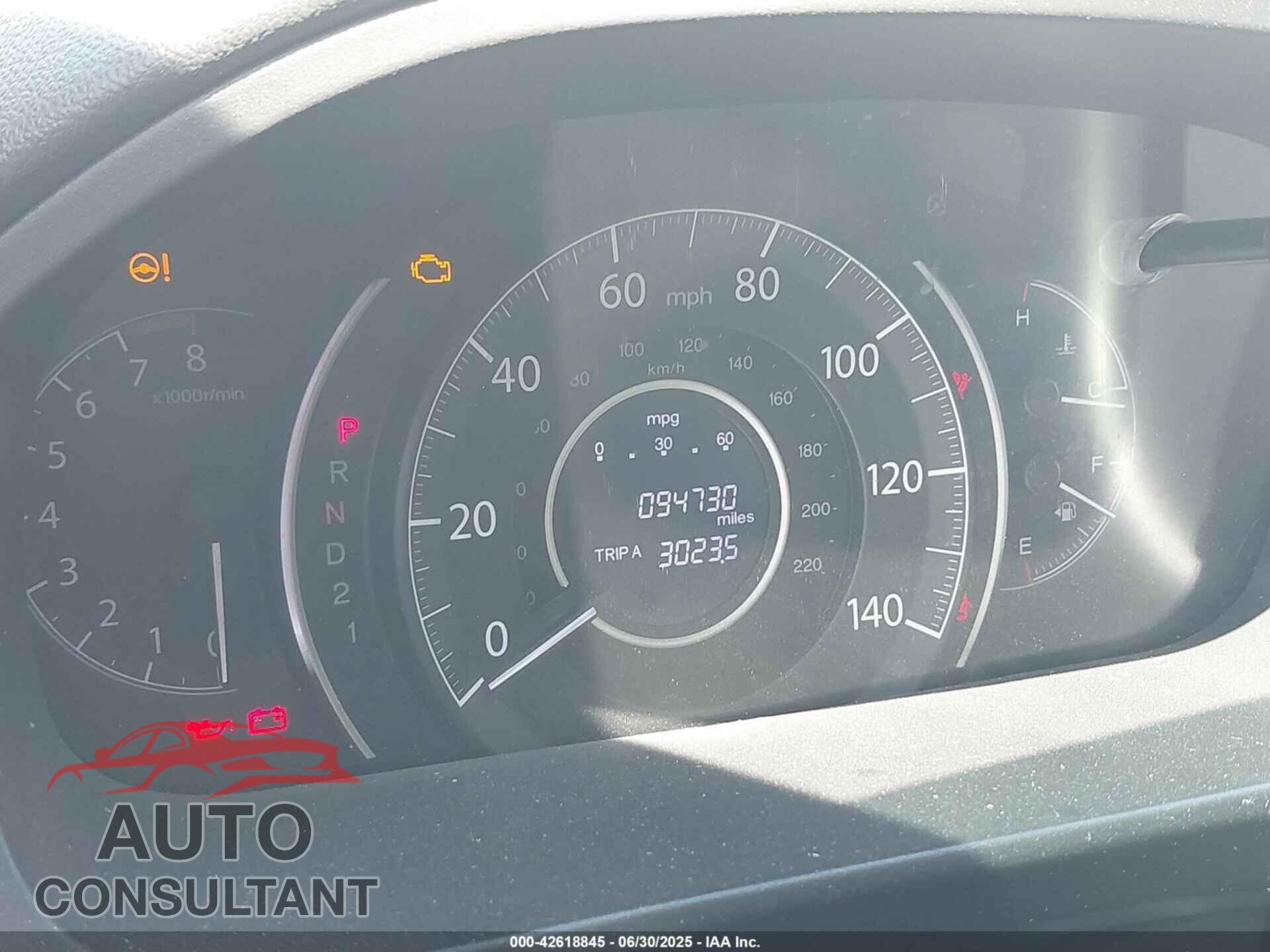 HONDA CR-V 2014 - 5J6RM3H39EL014362