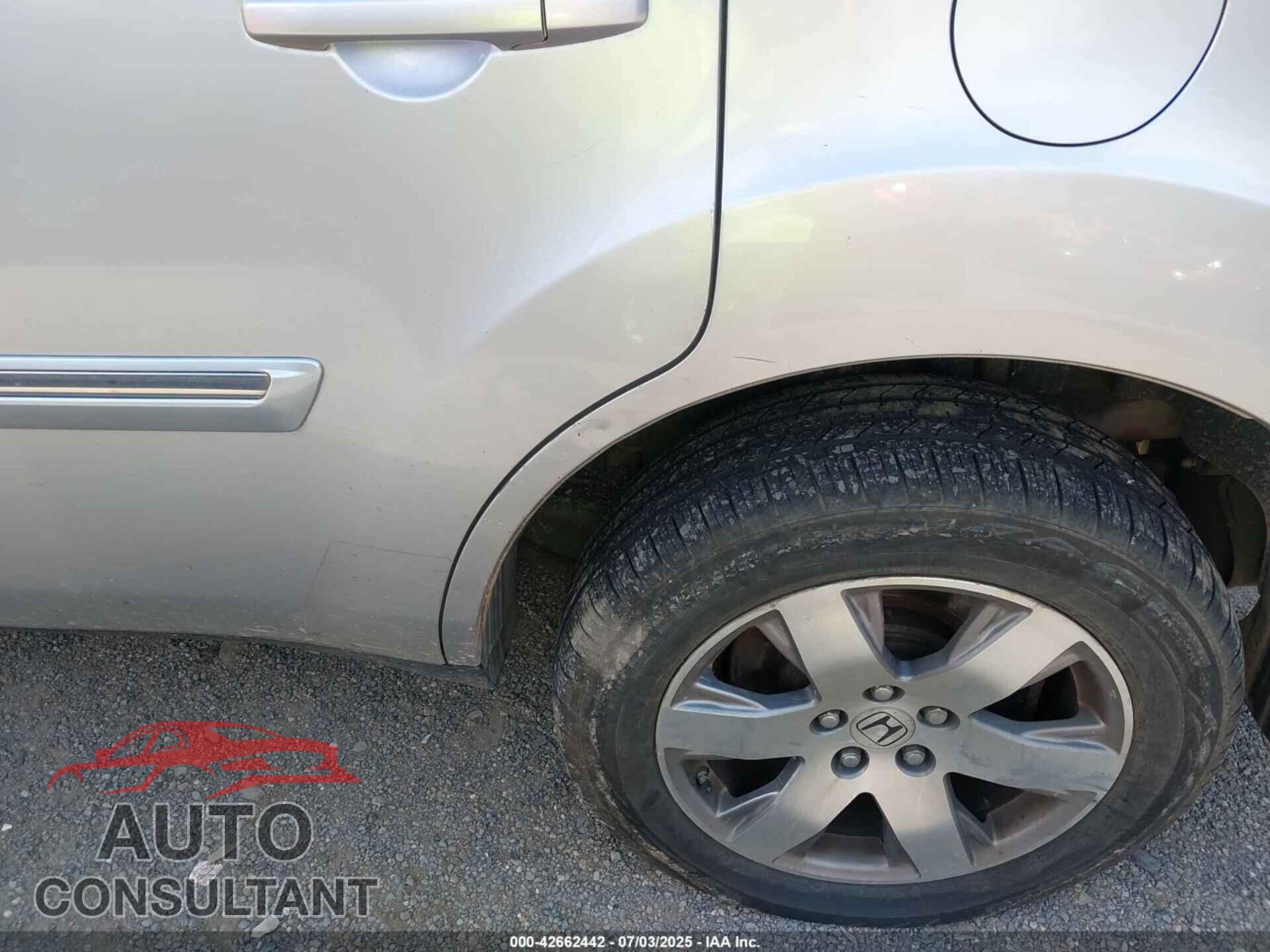 HONDA PILOT 2014 - 5FNYF4H97EB031024