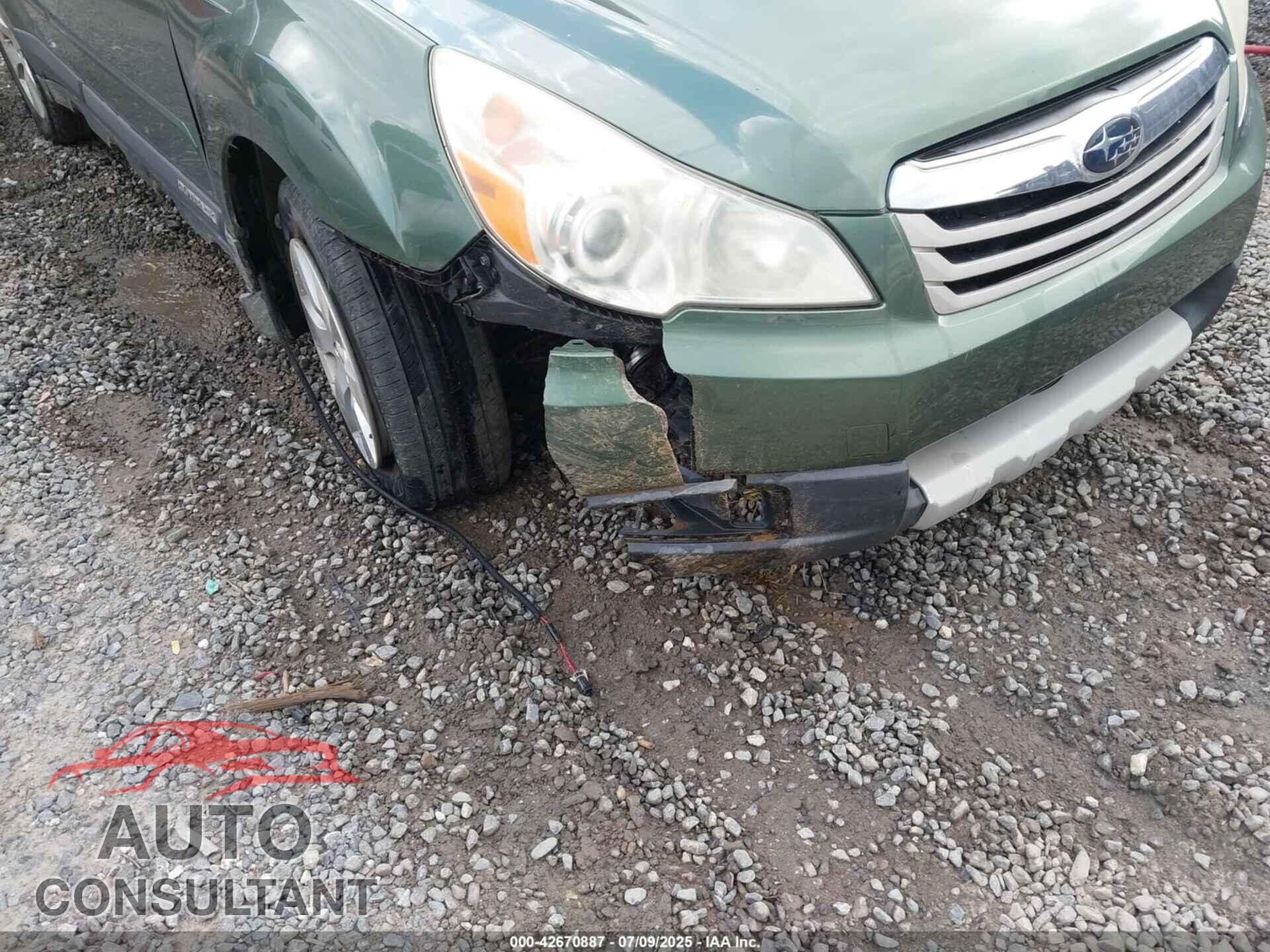 SUBARU OUTBACK 2012 - 4S4BRCKC6C3287947