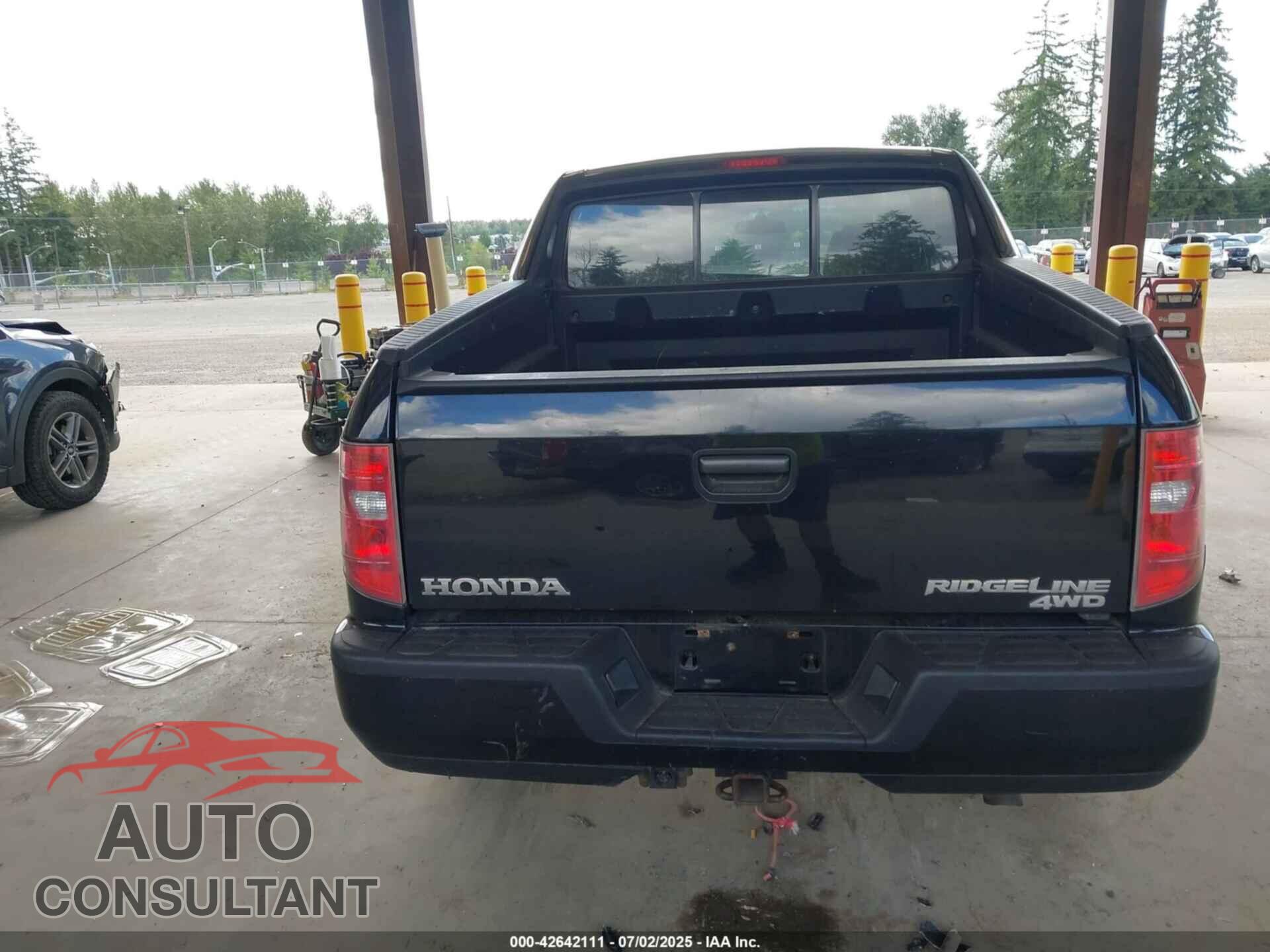 HONDA RIDGELINE 2009 - 5FPYK16229B101199