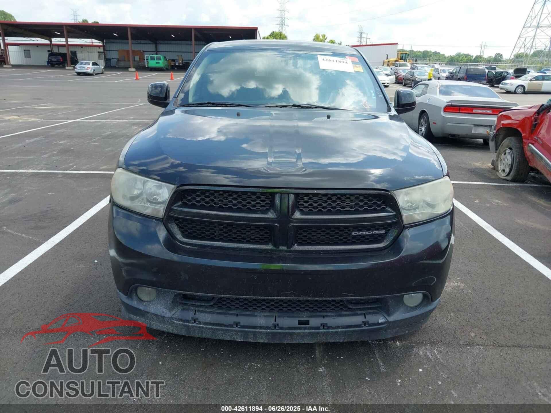 DODGE DURANGO 2011 - 1D4RE2GG4BC639753