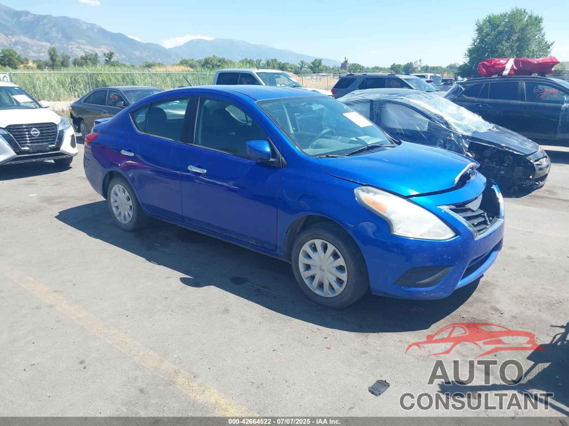 NISSAN VERSA 2015 - 3N1CN7AP8FL885534