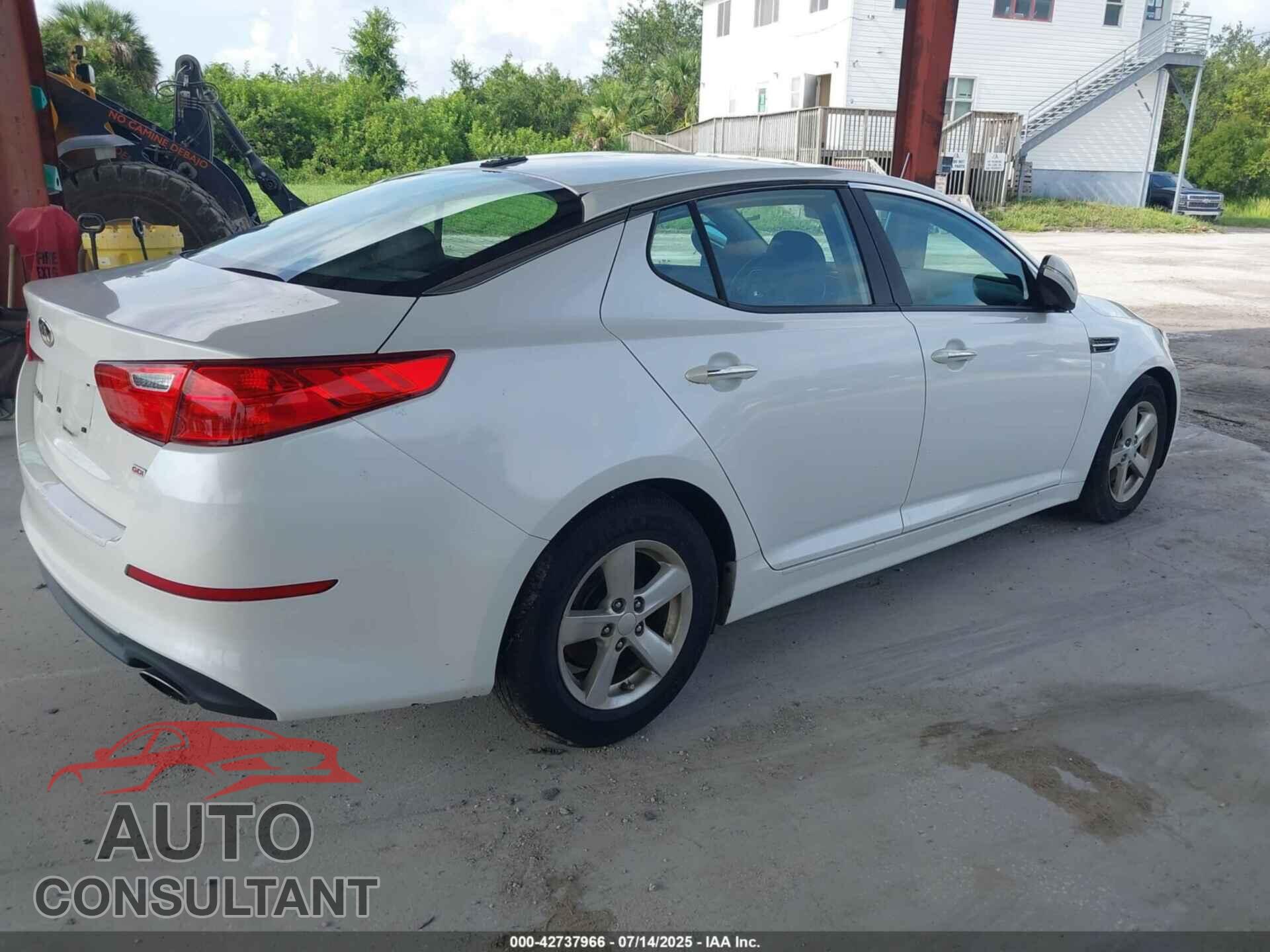 KIA OPTIMA 2015 - KNAGM4A76F5639689