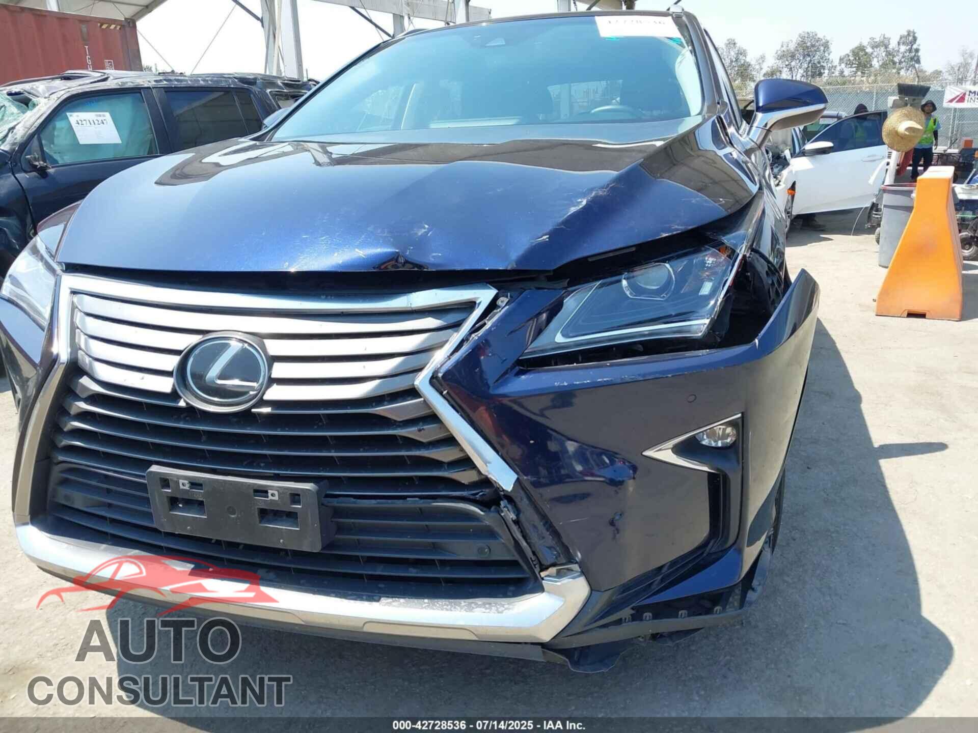 LEXUS RX 350 2017 - 2T2ZZMCA8HC063479