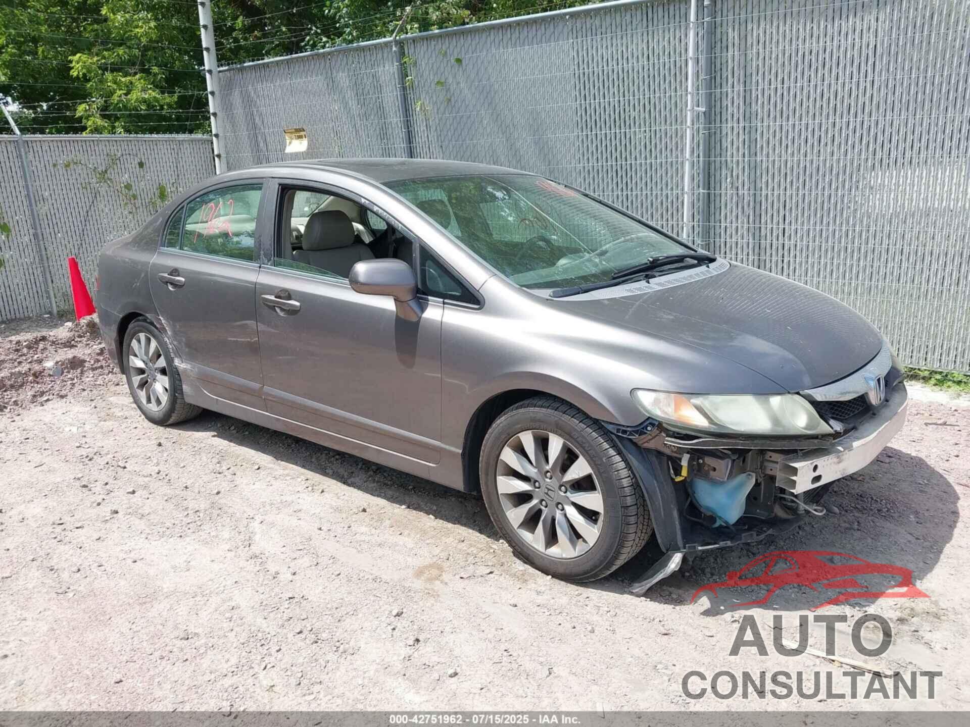 HONDA CIVIC 2009 - 1HGFA169X9L006792