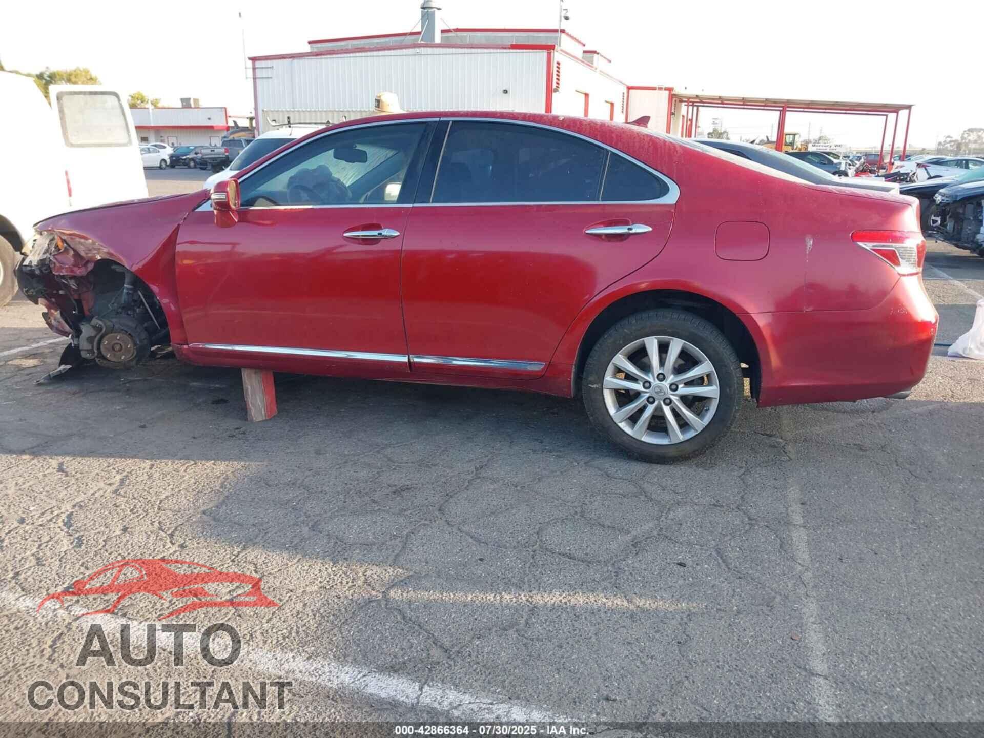 LEXUS ES 350 2012 - JTHBK1EG0C2503310