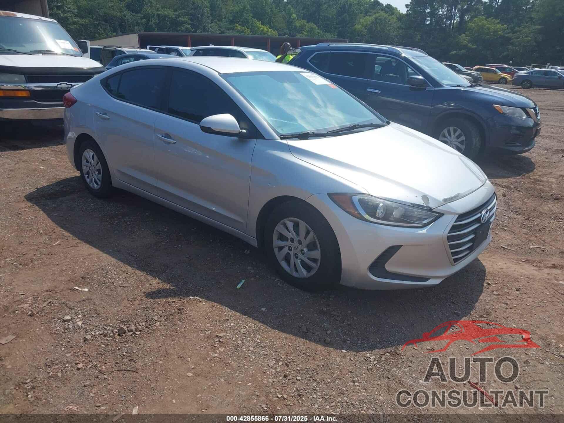 HYUNDAI ELANTRA 2018 - 5NPD74LF8JH315587