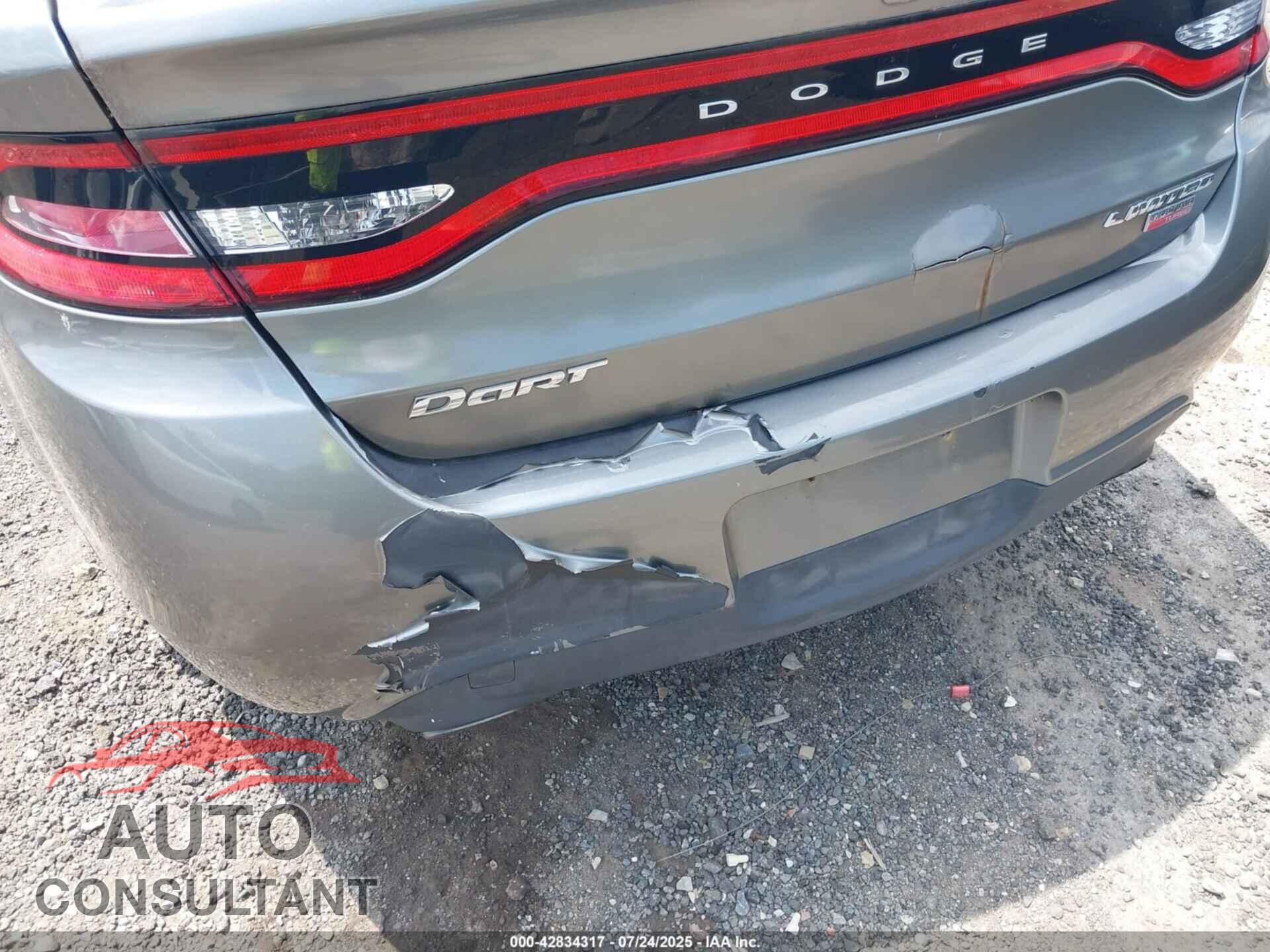 DODGE DART 2013 - 1C3CDFCH9DD319082