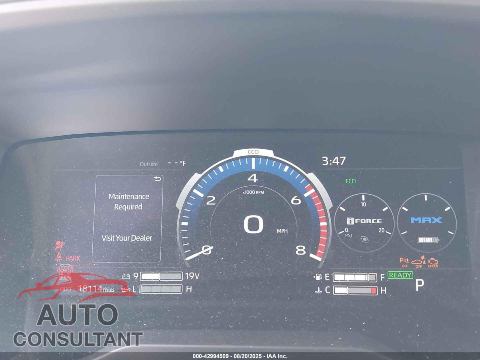 TOYOTA SEQUOIA 2024 - 7SVAAABA1RX041177