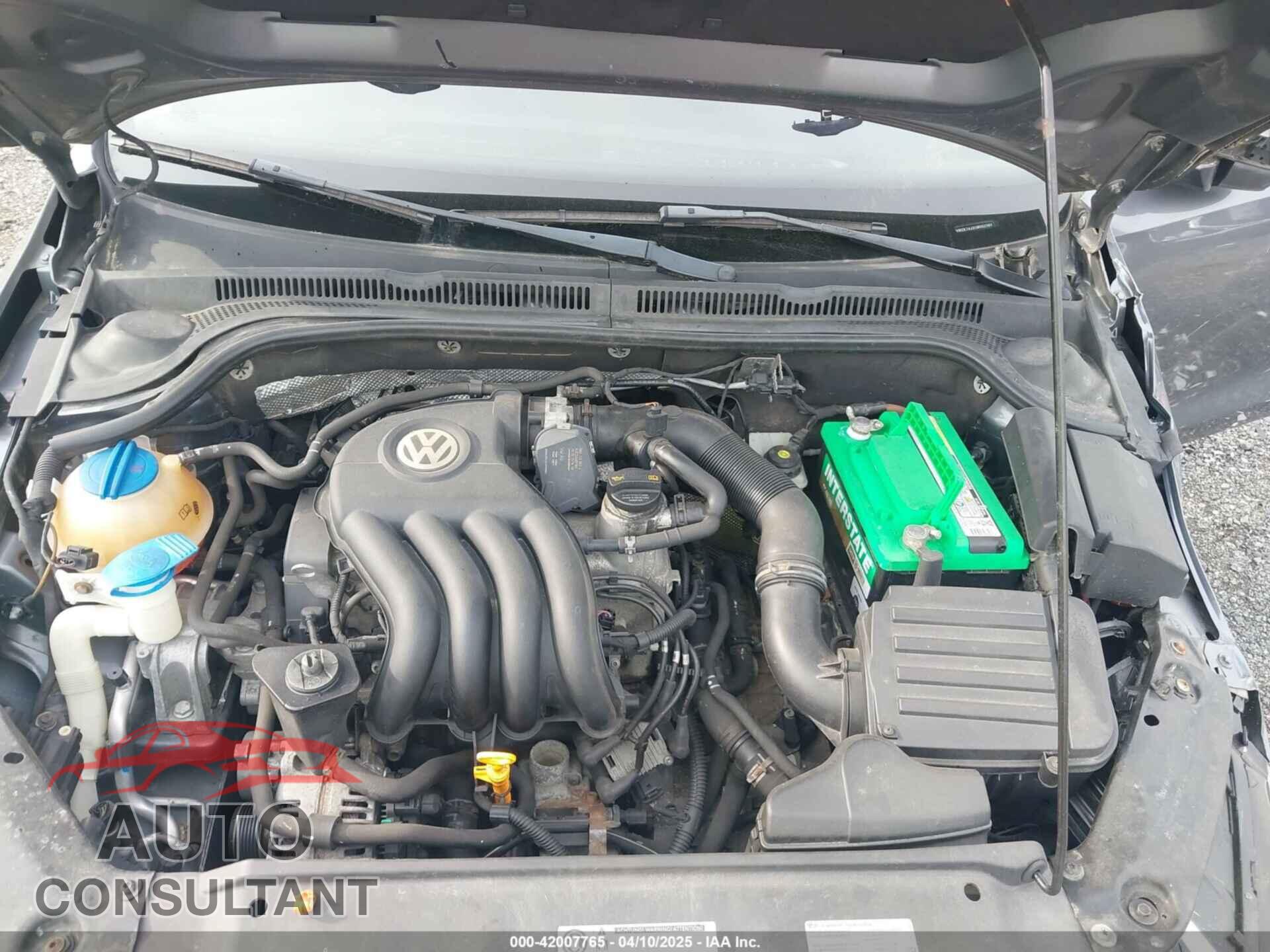 VOLKSWAGEN JETTA 2012 - 3VW2K7AJ2CM392383