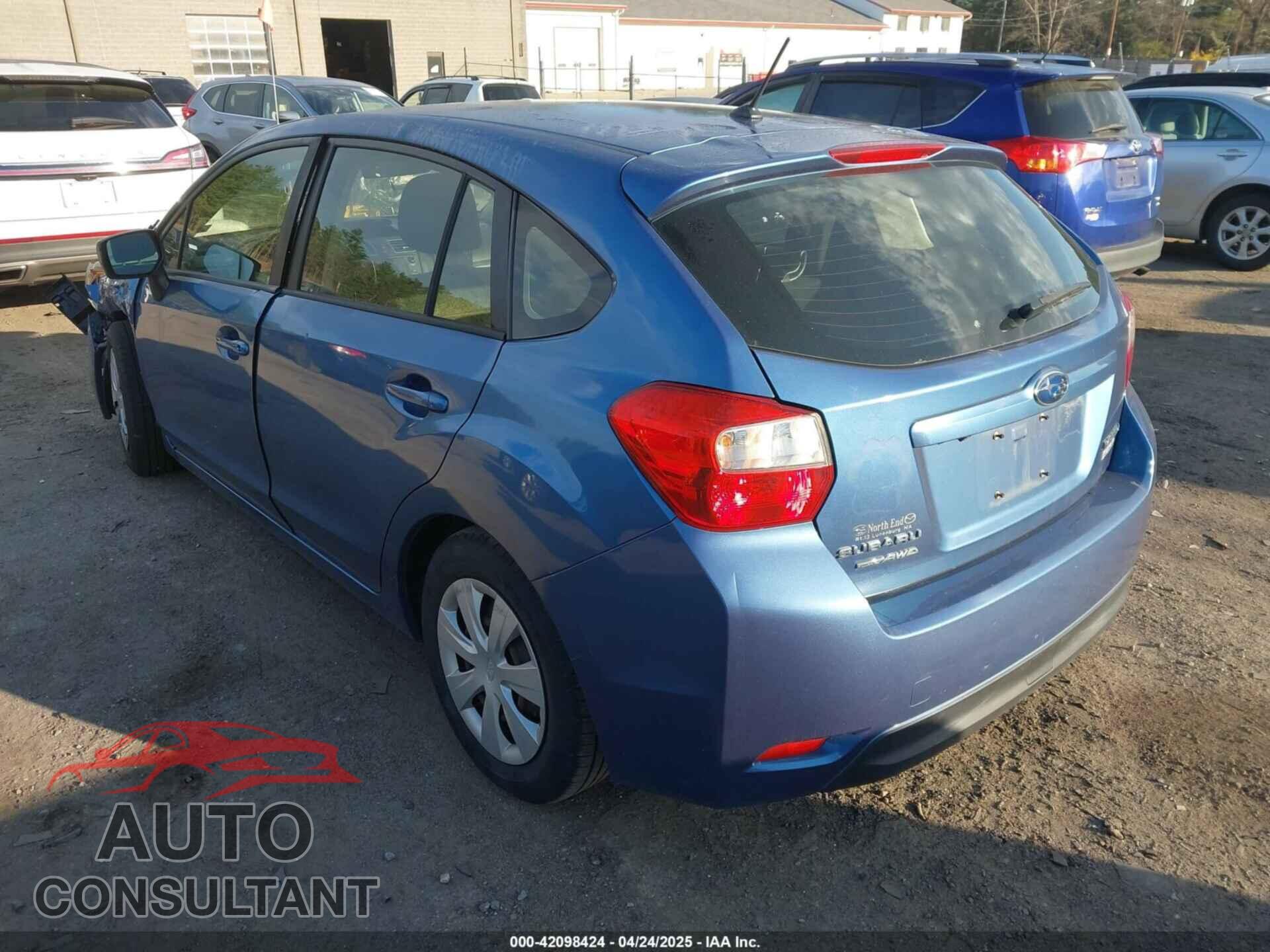 SUBARU IMPREZA 2015 - JF1GPAA65FH305416