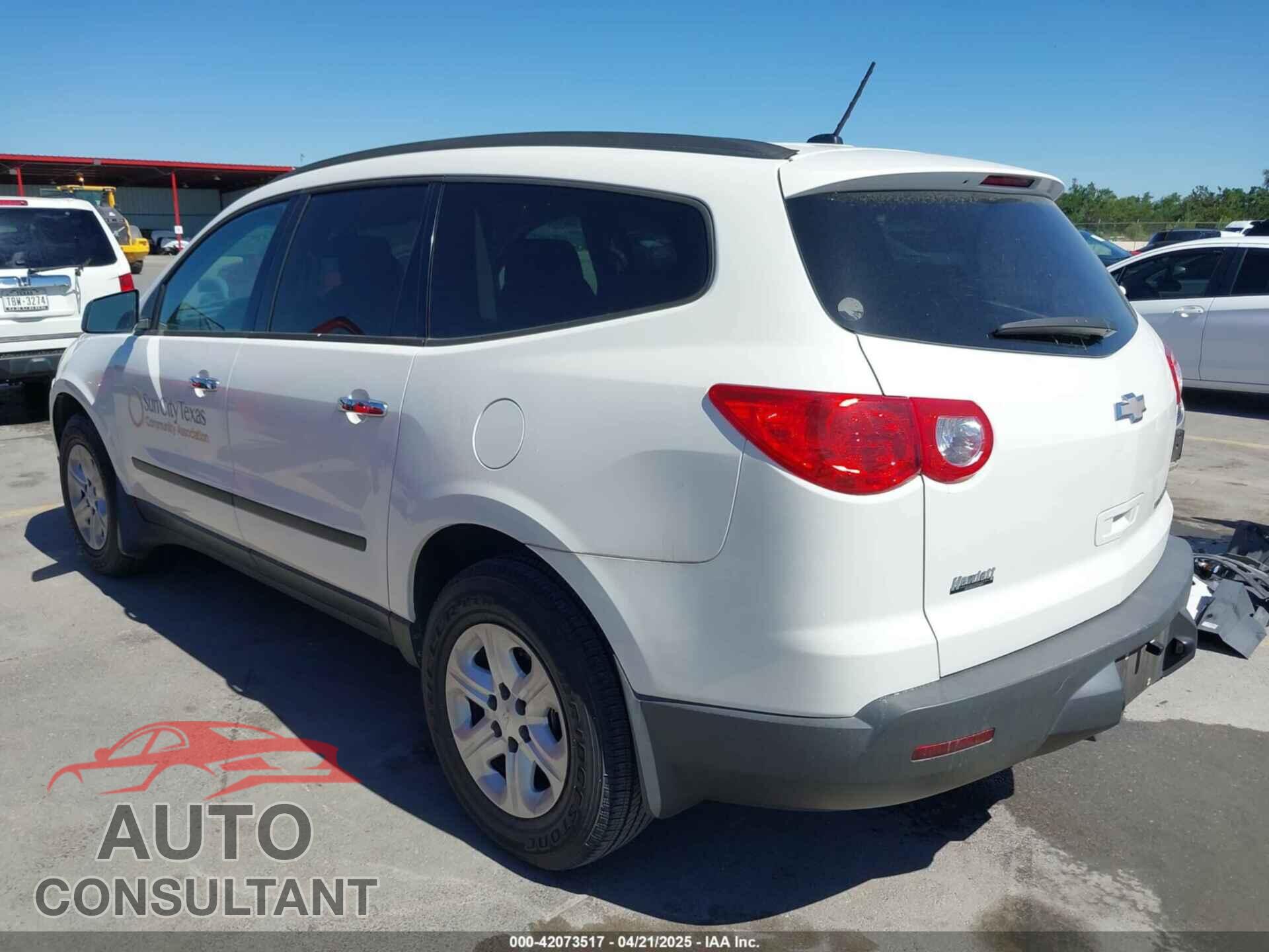 CHEVROLET TRAVERSE 2012 - 1GNKREED8CJ125437