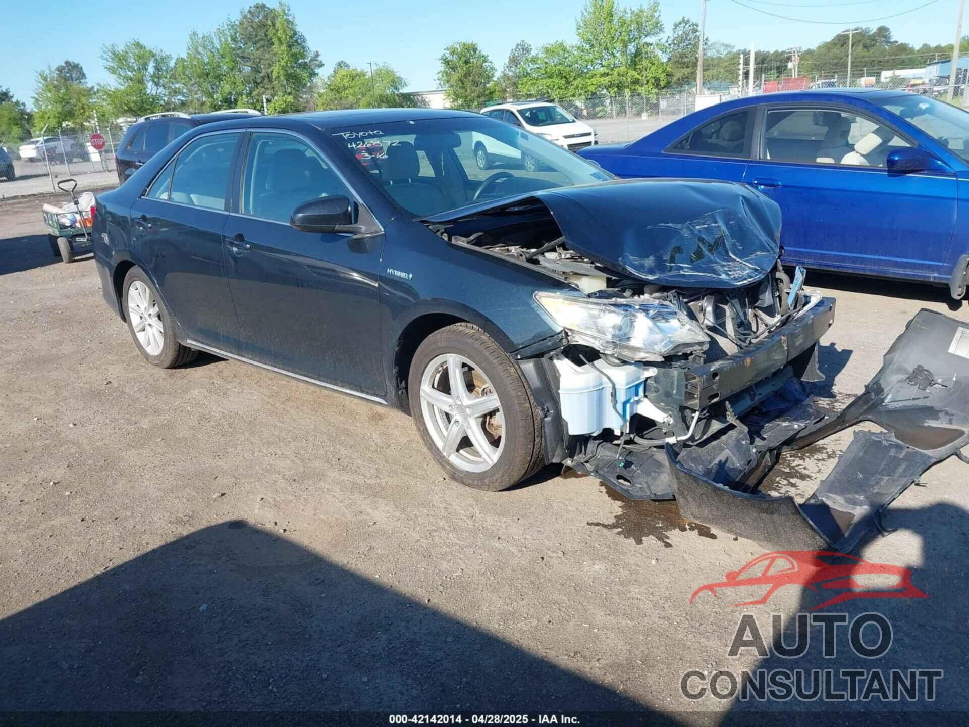 TOYOTA CAMRY HYBRID 2012 - 4T1BD1FK6CU028079