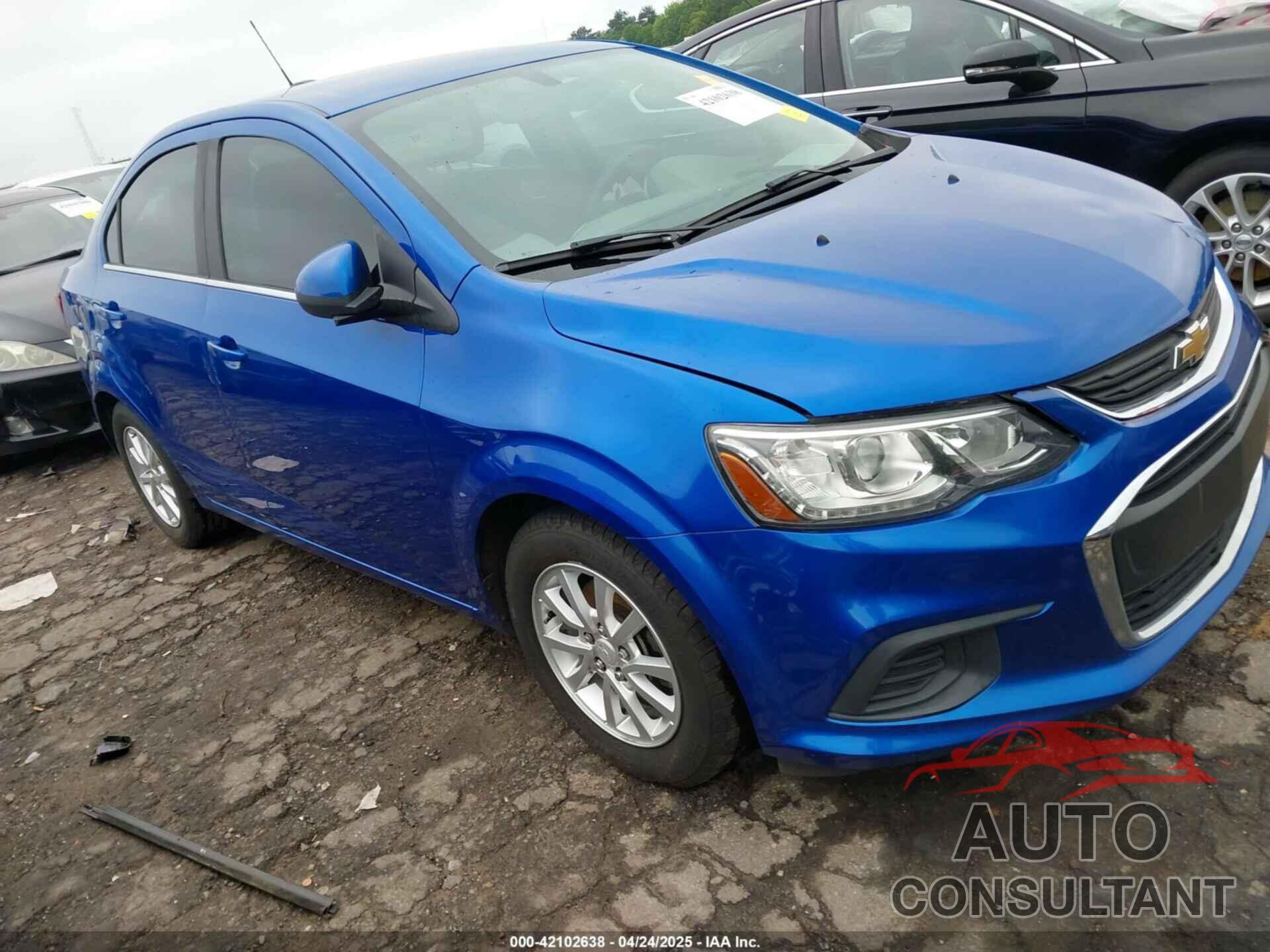 CHEVROLET SONIC 2017 - 1G1JD5SHXH4107546