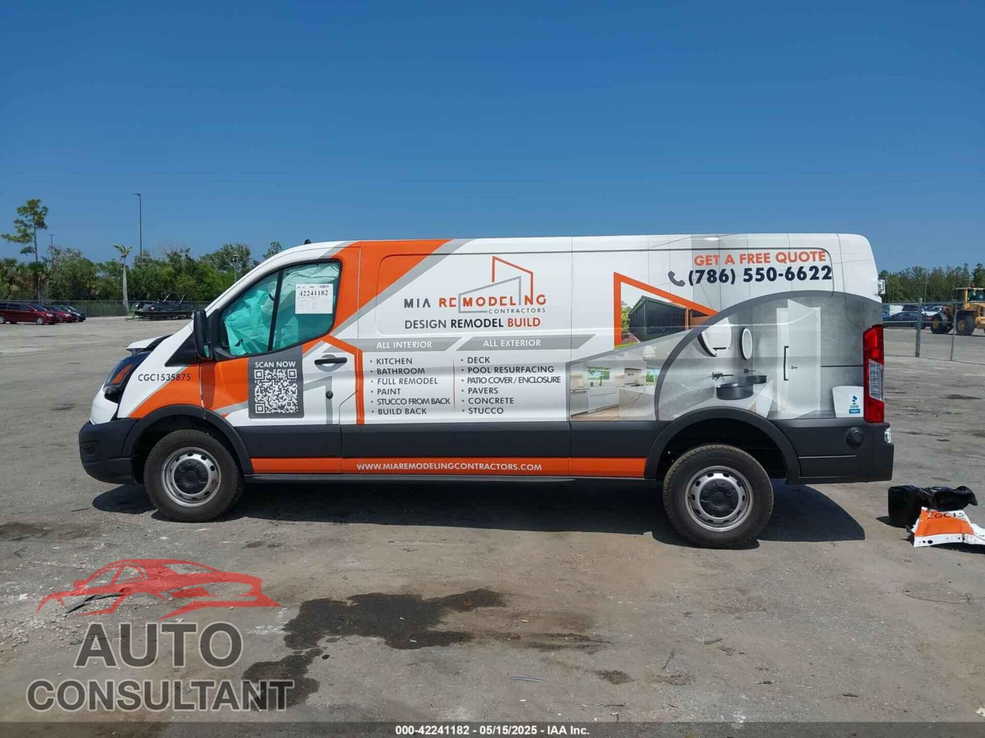 FORD TRANSIT 2024 - 1FTBR1Y80RKB59990