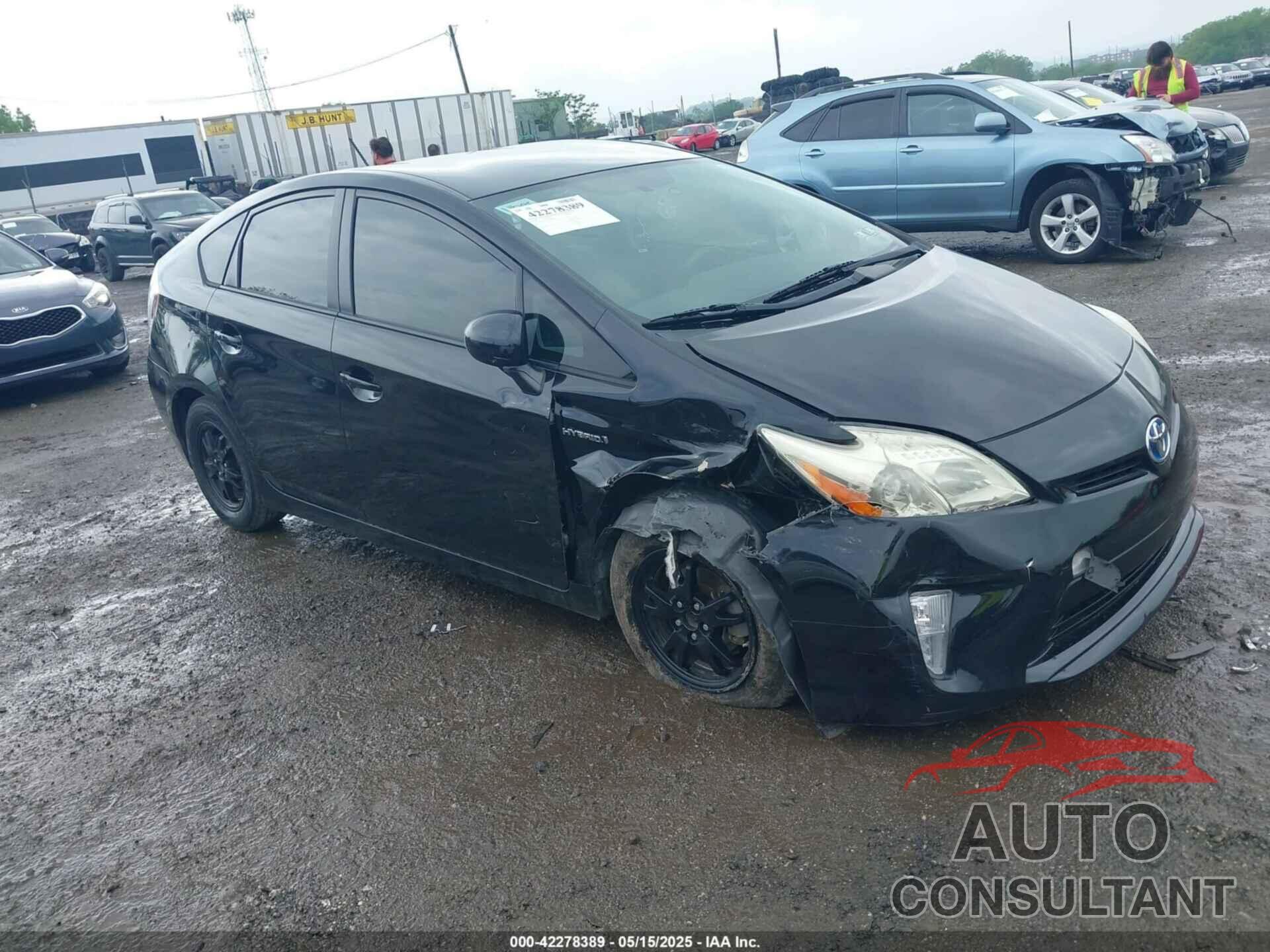 TOYOTA PRIUS 2013 - JTDKN3DUXD5645966