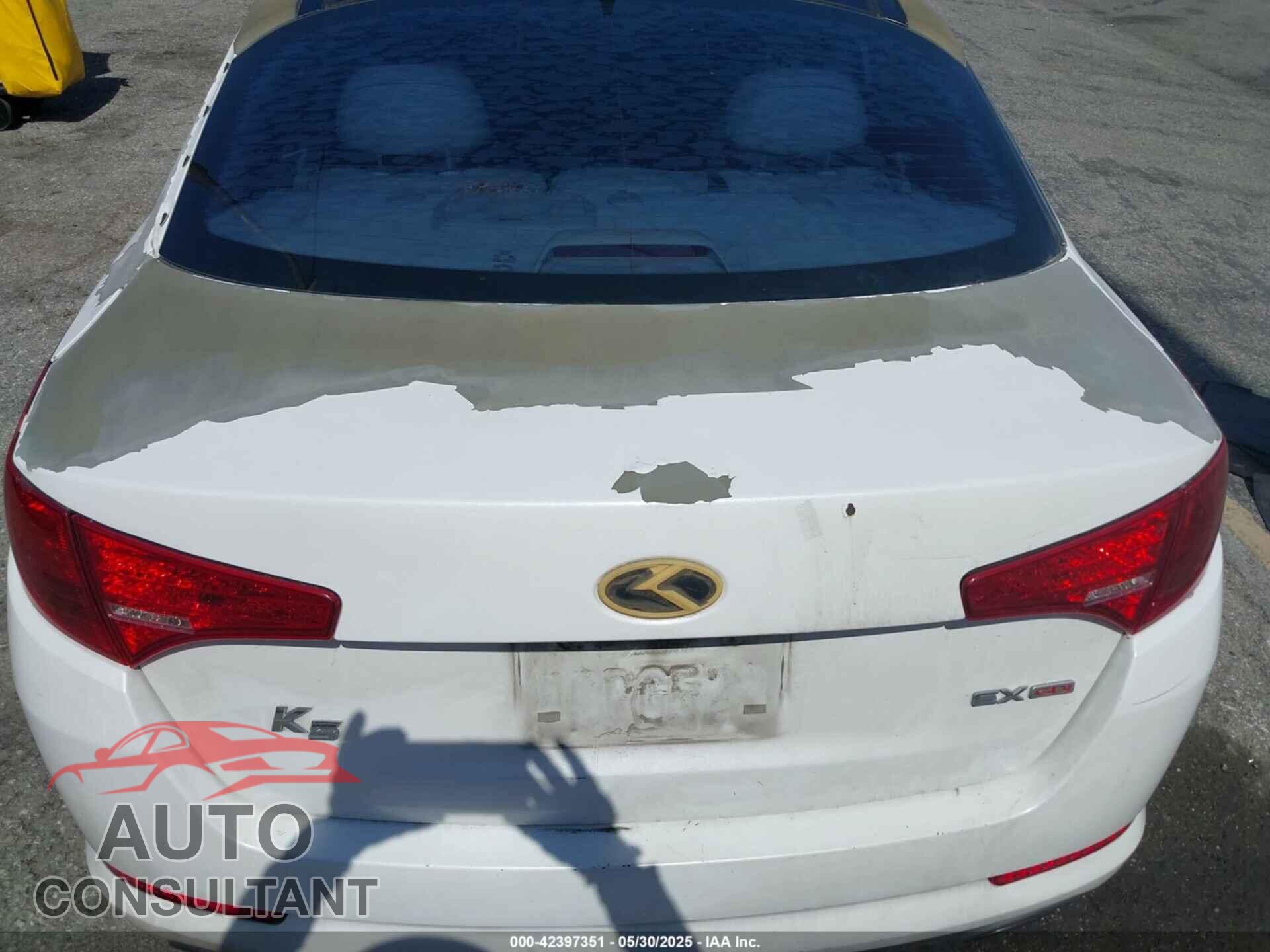 KIA OPTIMA 2013 - 5XXGN4A78DG251212