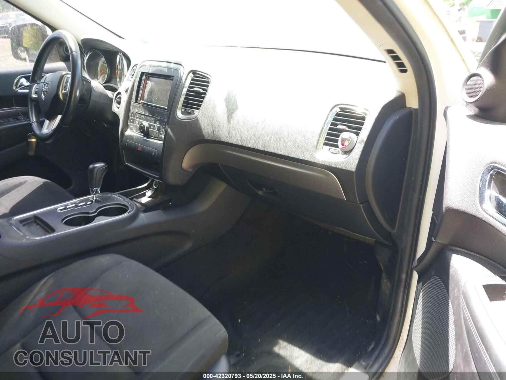 DODGE DURANGO 2012 - 1C4RDJAG1CC122253