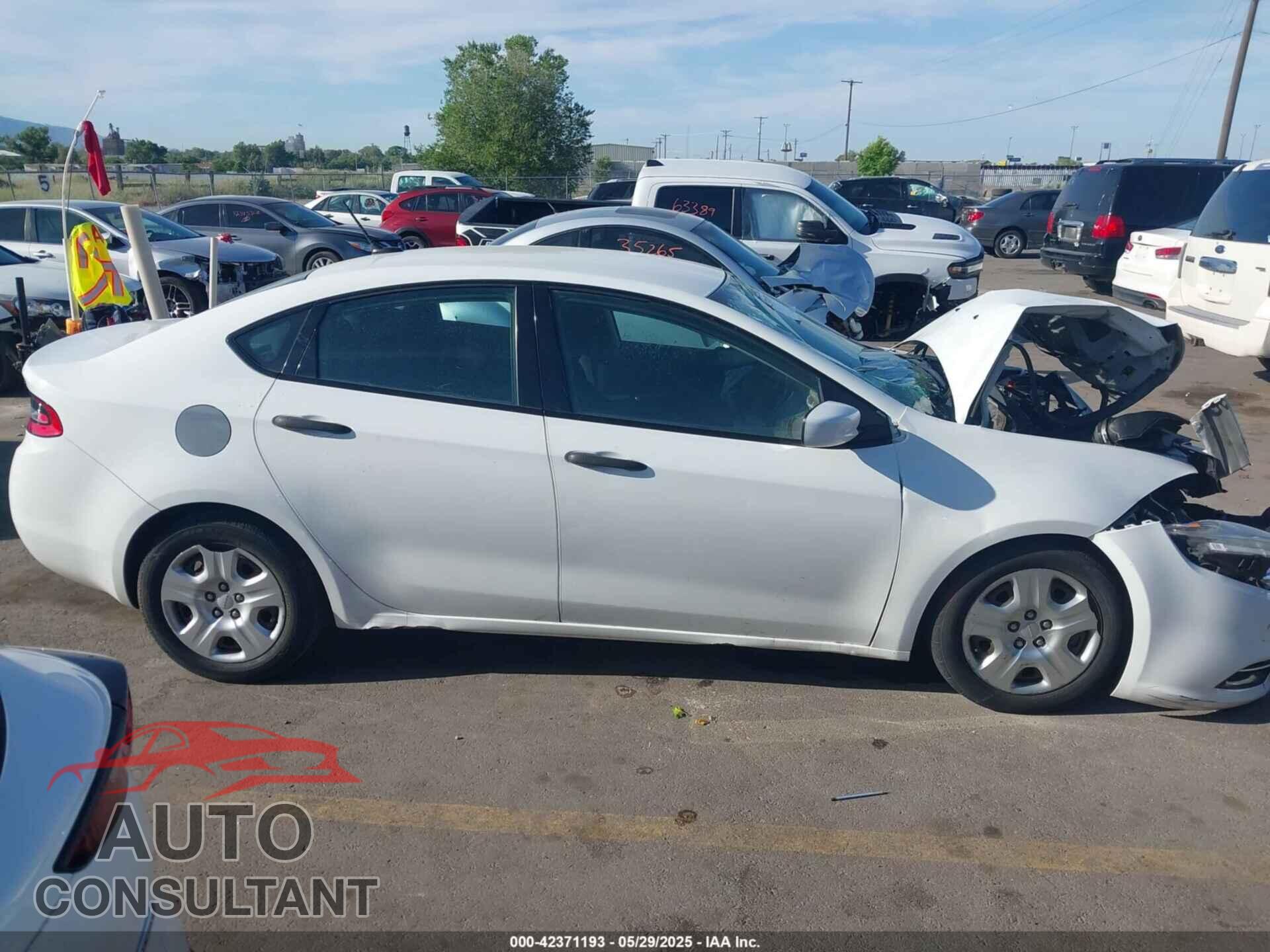 DODGE DART 2013 - 1C3CDFAA0DD292604