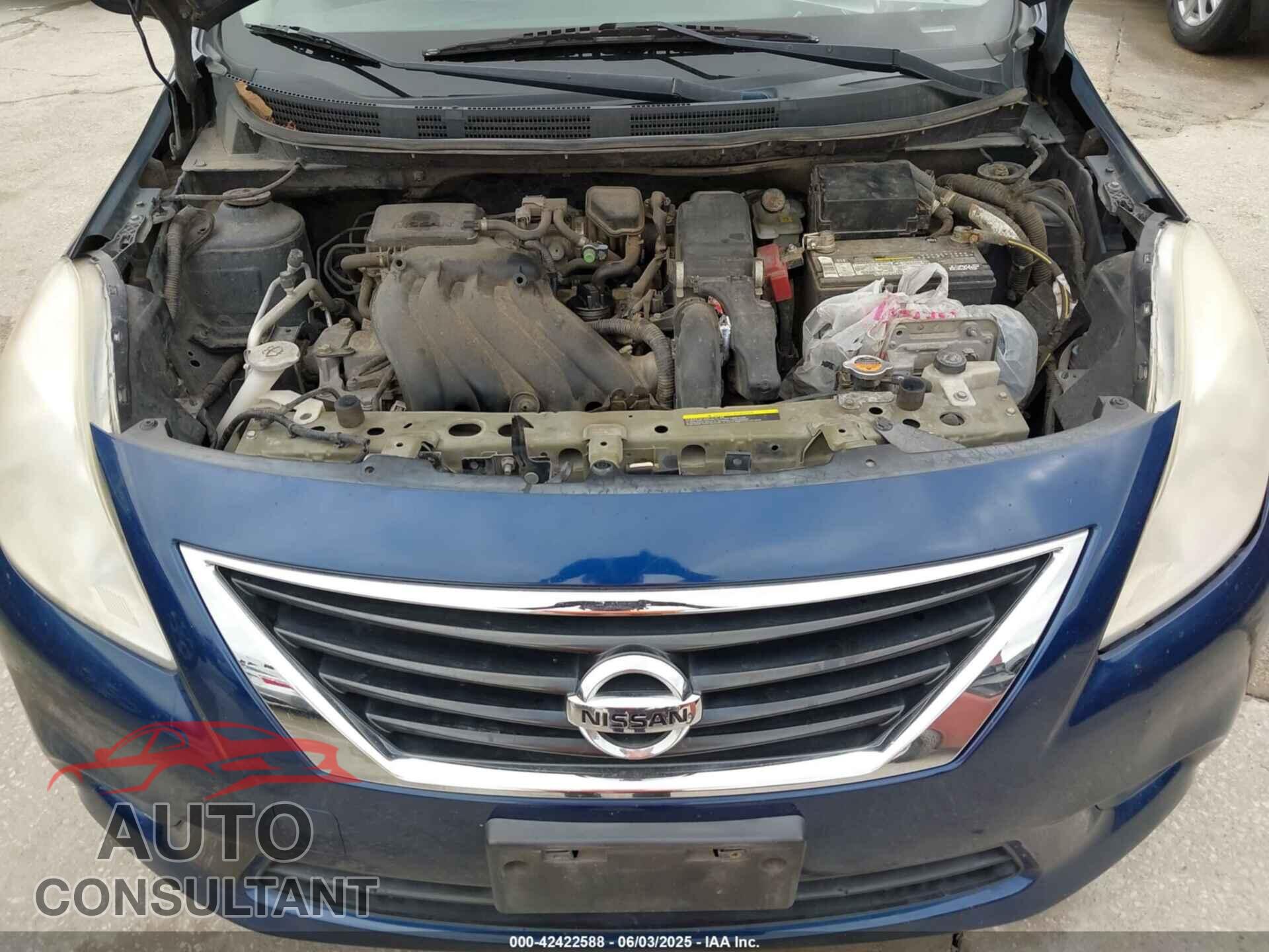 NISSAN VERSA 2012 - 3N1CN7AP6CL922432