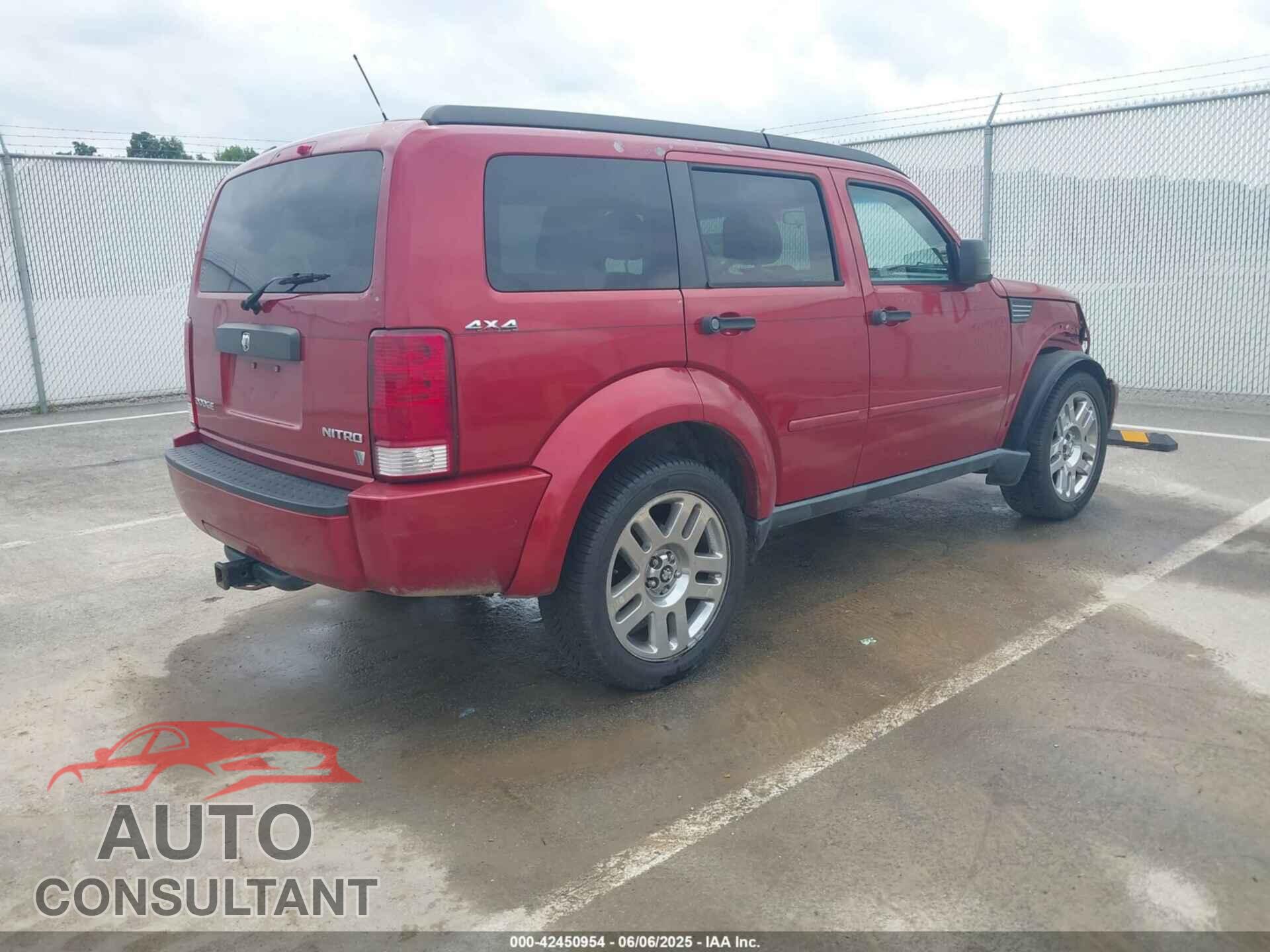 DODGE NITRO 2010 - 1D4PU4GK8AW165362