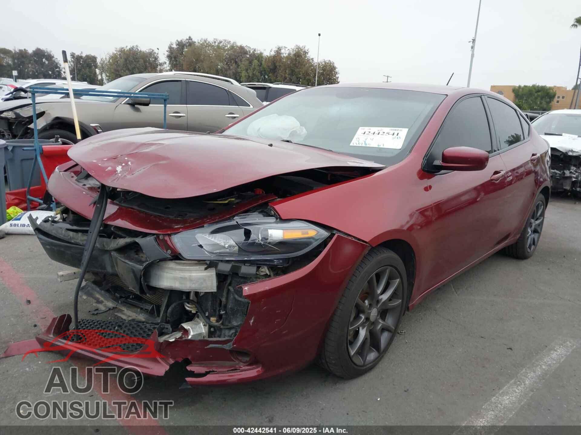 DODGE DART 2015 - 1C3CDFAA1FD310773