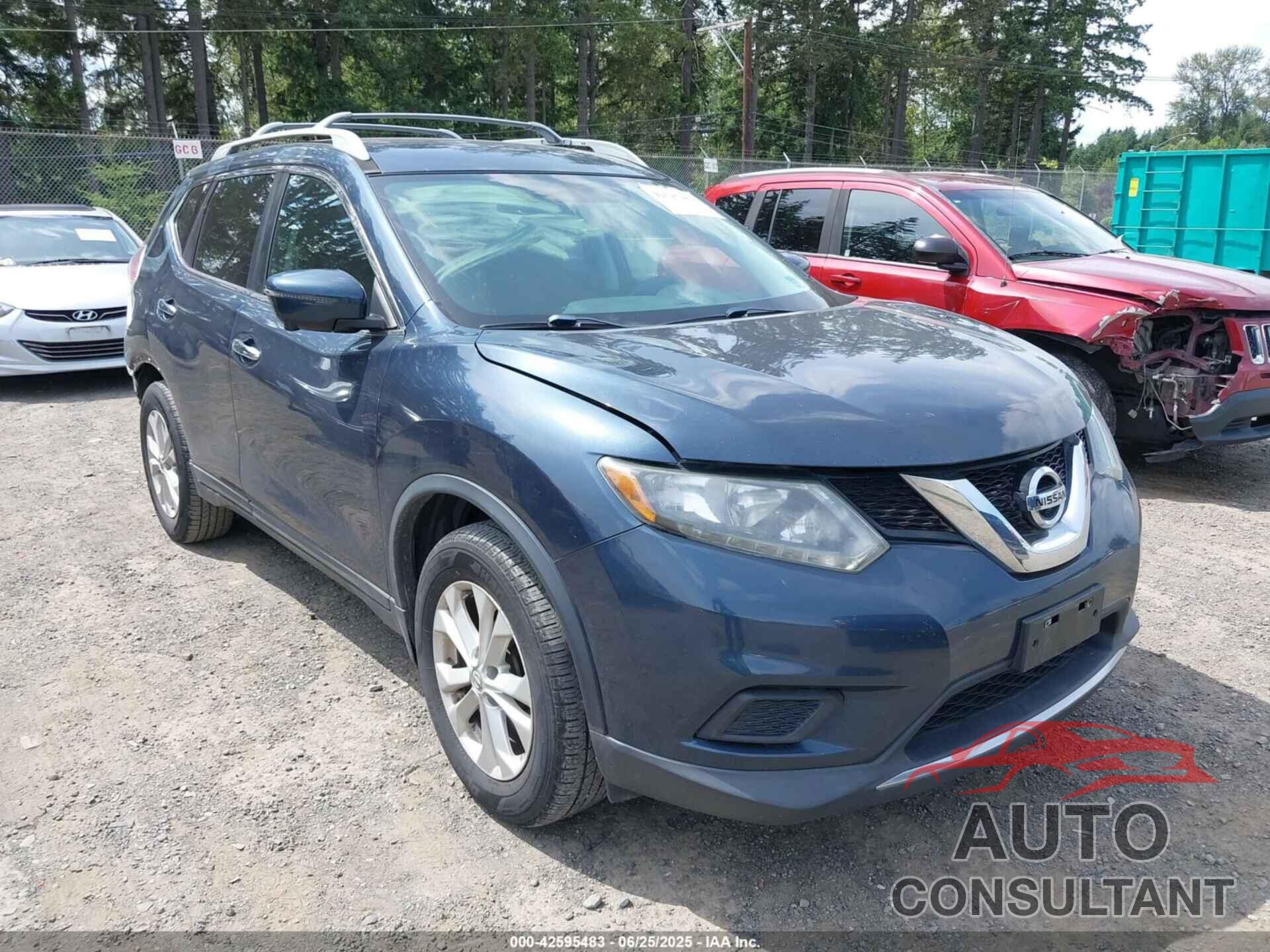 NISSAN ROGUE 2016 - 5N1AT2MNXGC851031
