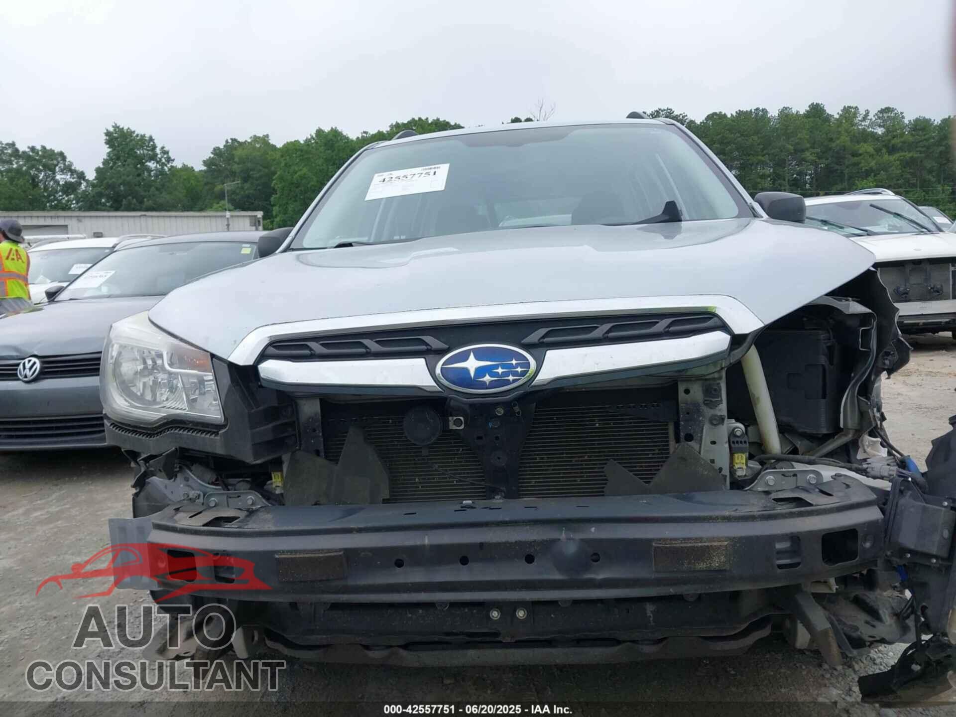 SUBARU FORESTER 2017 - JF2SJABC9HH437545