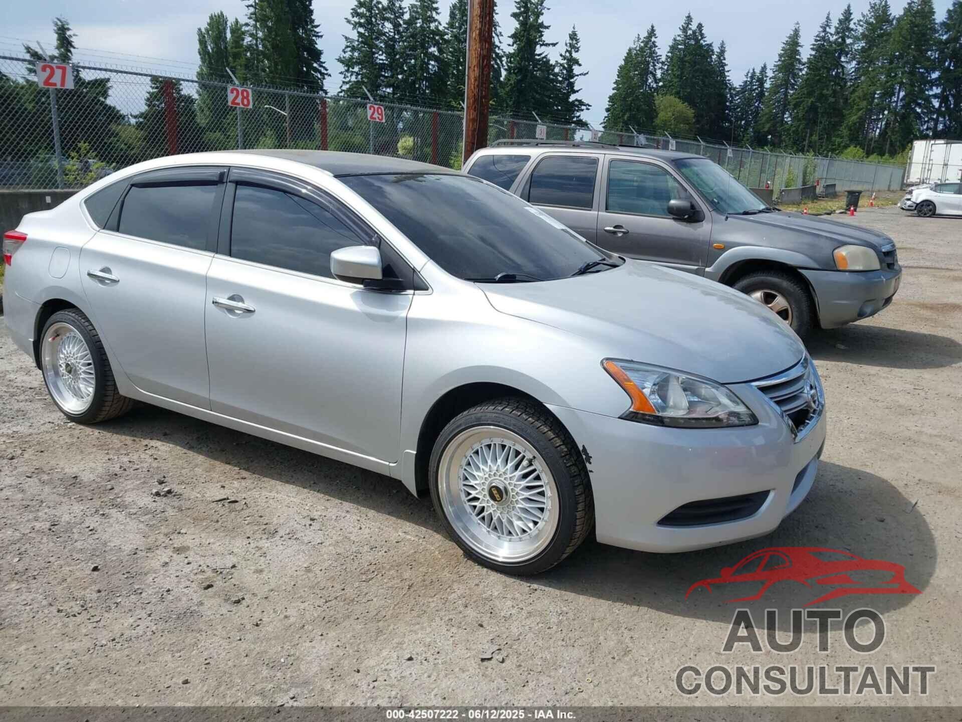 NISSAN SENTRA 2013 - 3N1AB7AP9DL562901