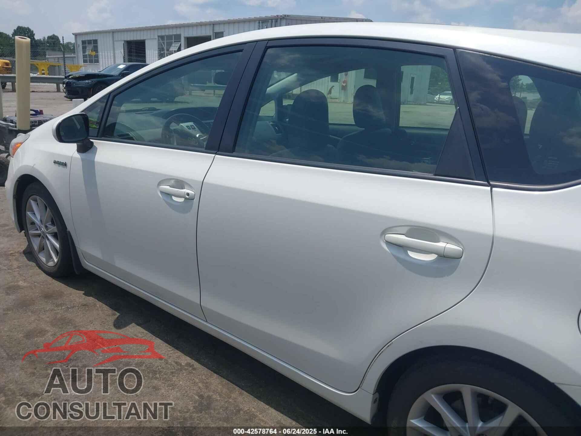TOYOTA PRIUS V 2013 - JTDZN3EU7D3198666