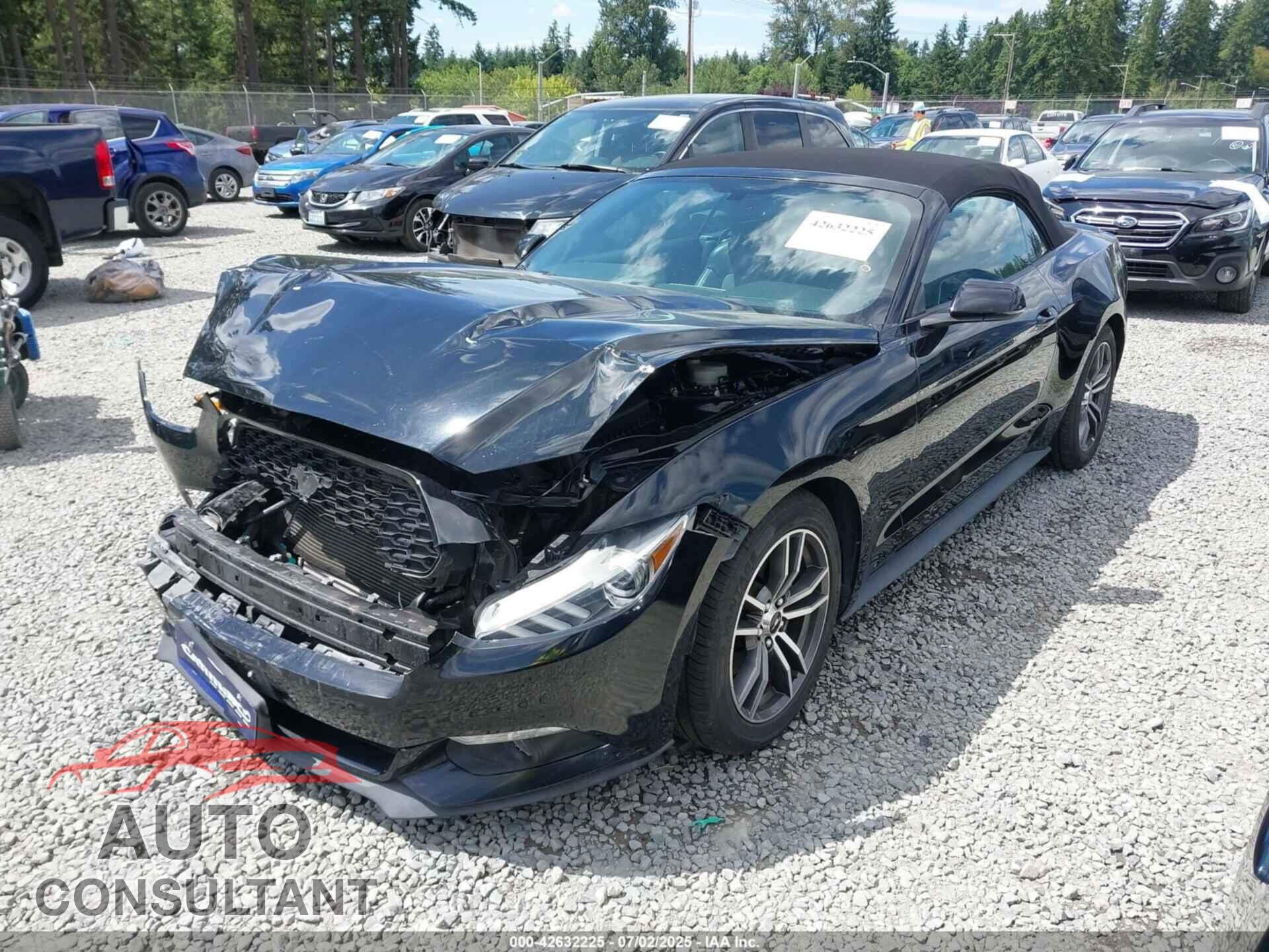 FORD MUSTANG 2017 - 1FATP8UH9H5220295