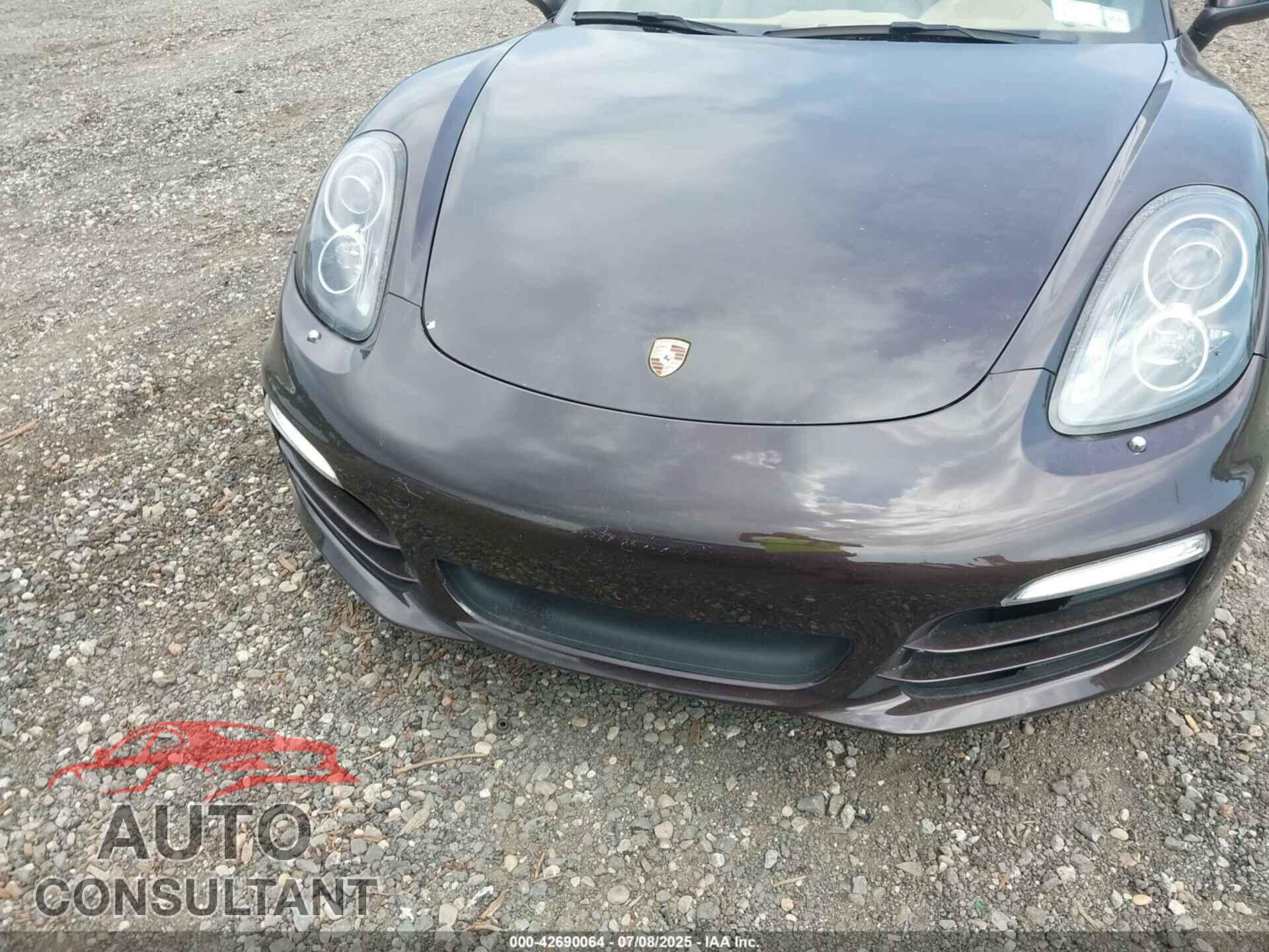 PORSCHE BOXSTER 2014 - WP0CA2A81ES121030