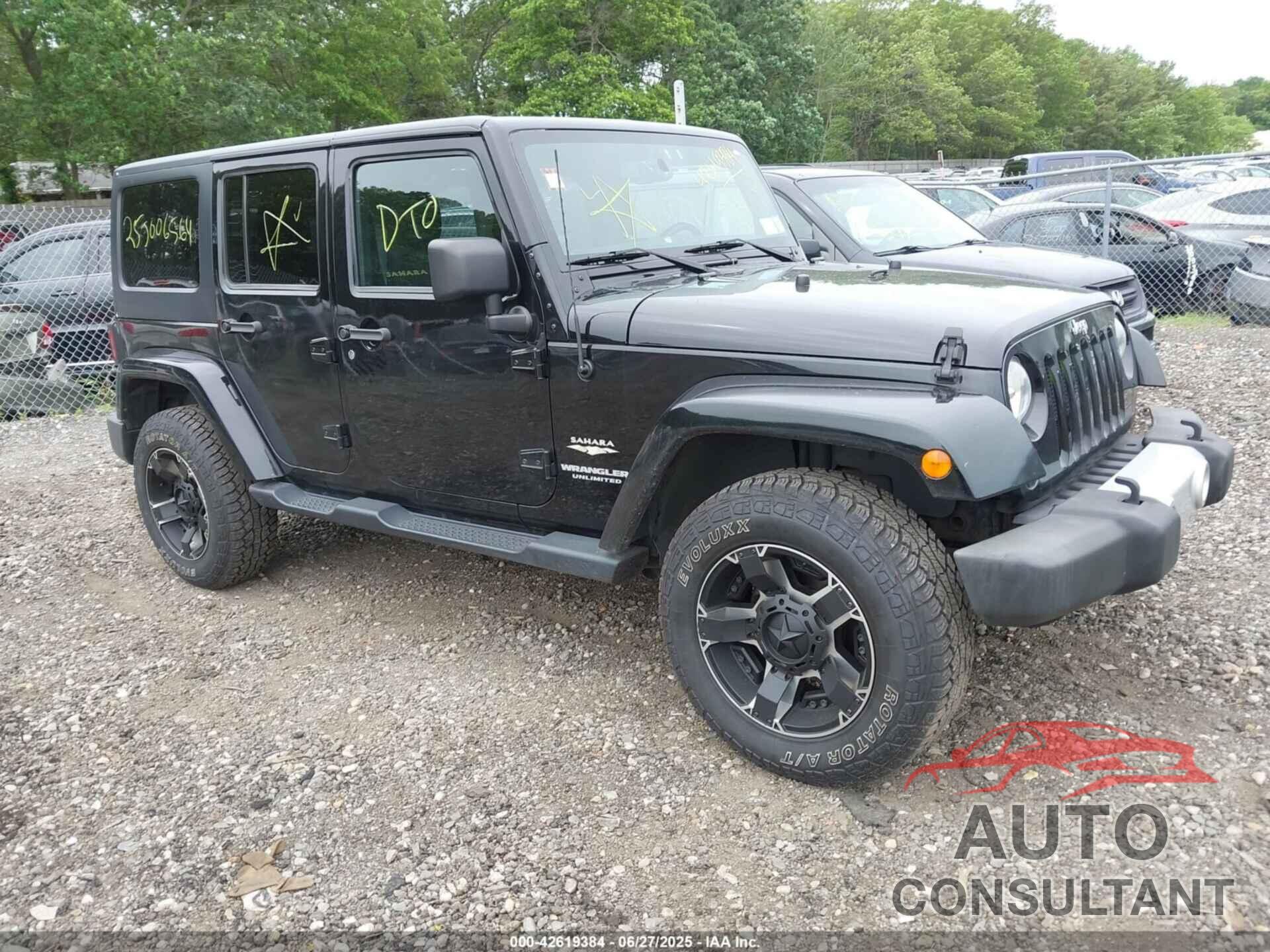JEEP WRANGLER UNLIMITED 2014 - 1C4BJWEG1EL198513