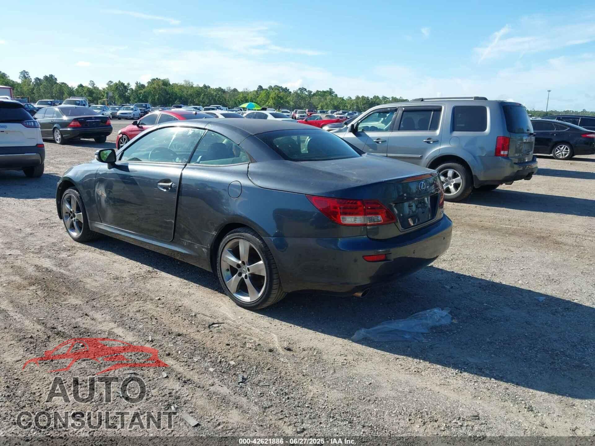 LEXUS IS 250C 2011 - JTHFF2C29B2520771