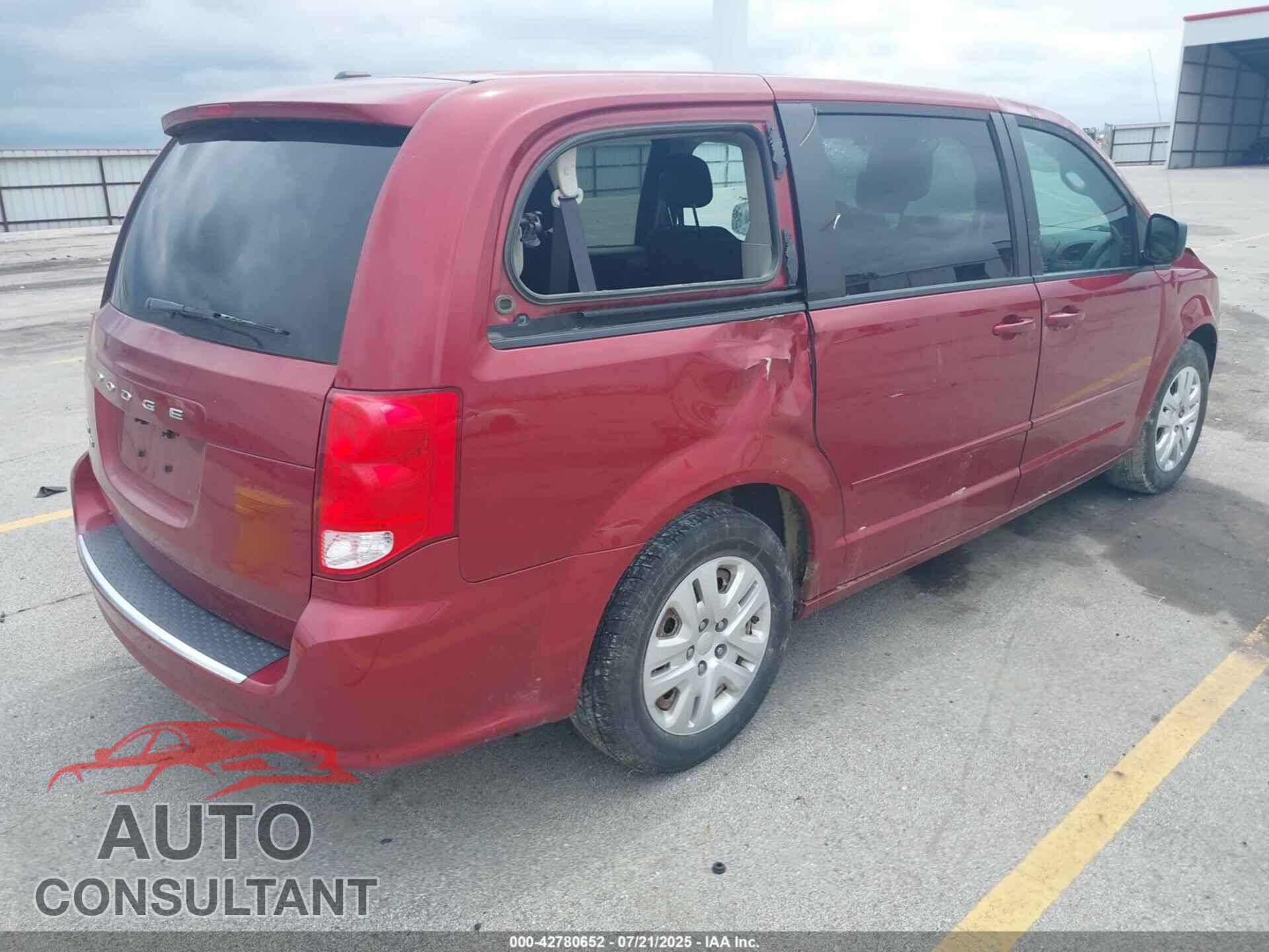 DODGE GRAND CARAVAN 2015 - 2C4RDGBG2FR569137