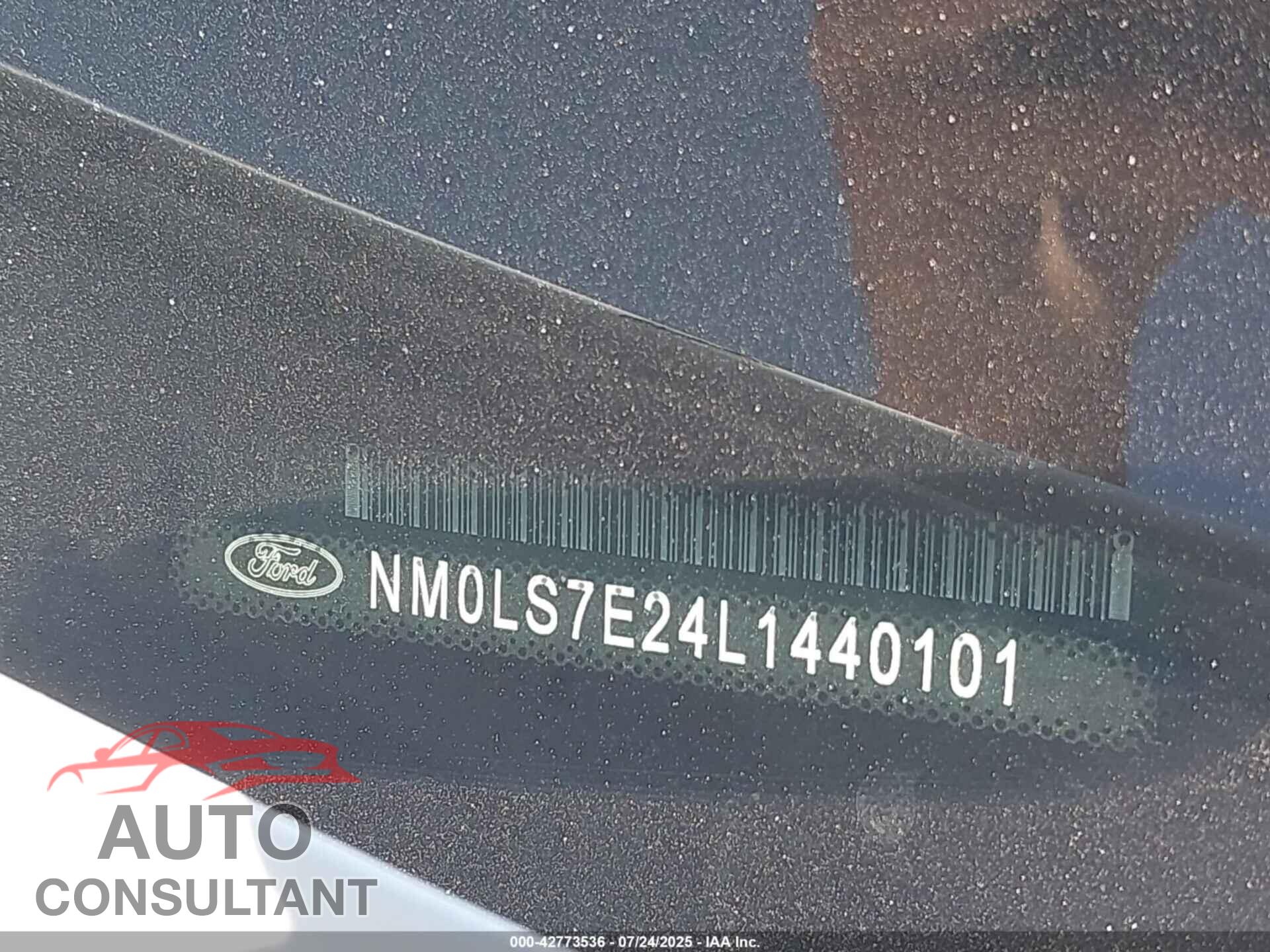 FORD TRANSIT CONNECT 2020 - NM0LS7E24L1440101