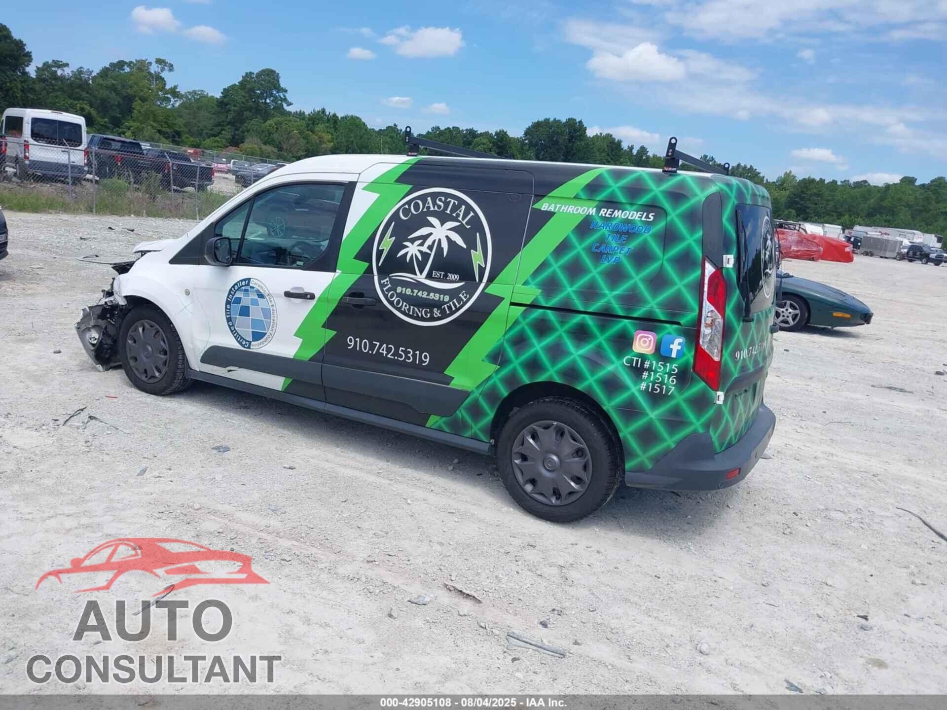 FORD TRANSIT CONNECT 2018 - NM0LS7F7XJ1360583