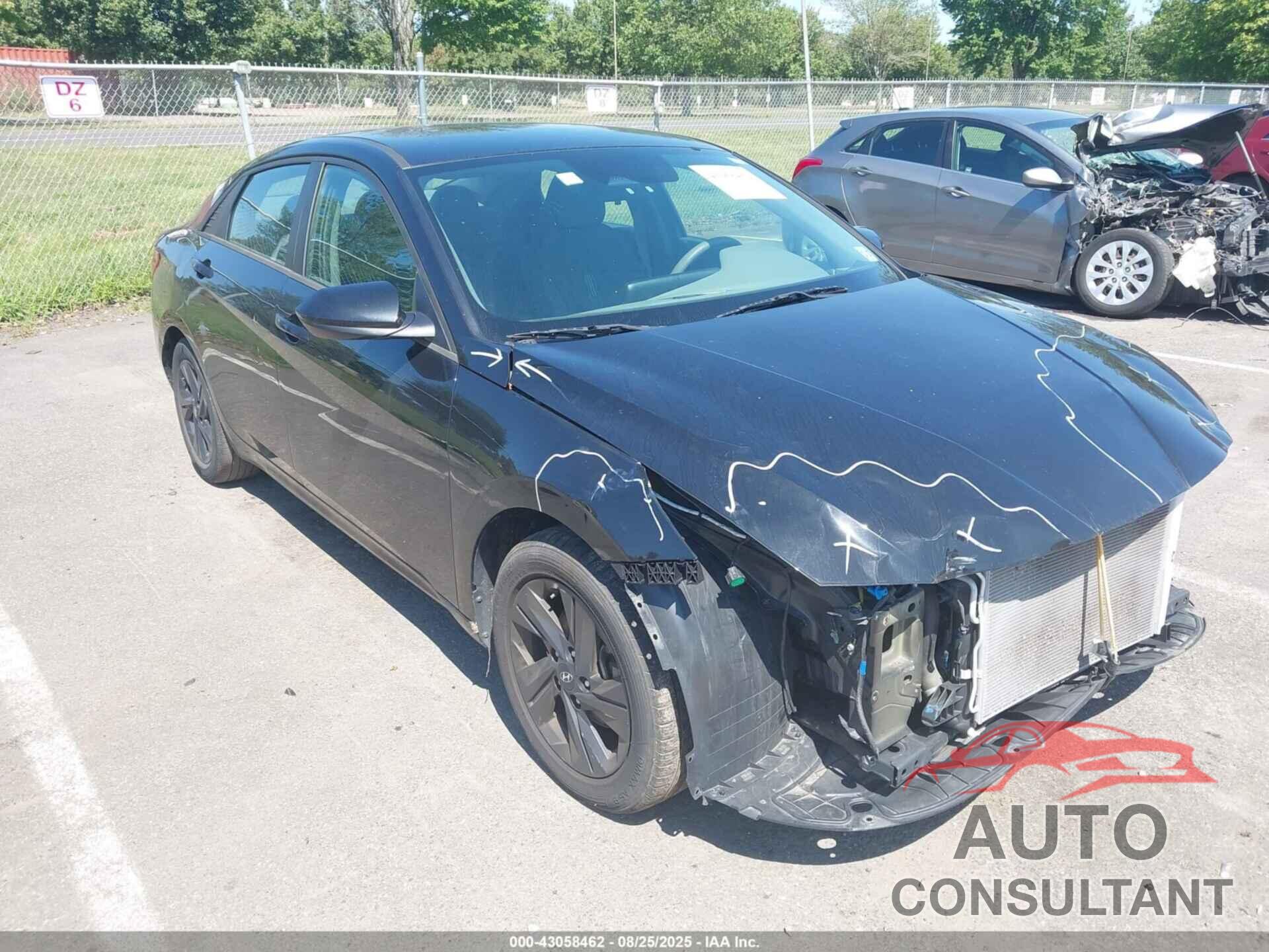 HYUNDAI ELANTRA 2022 - 5NPLM4AGXNH070667
