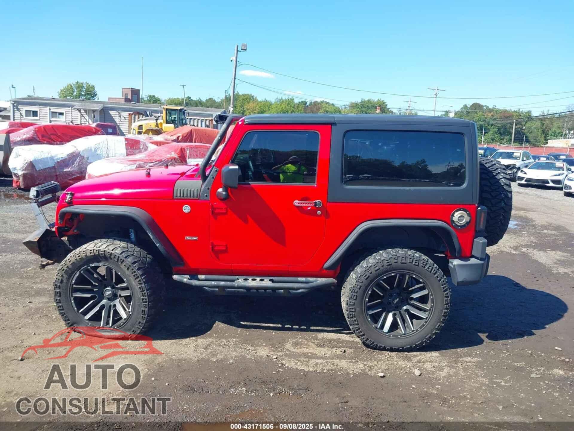JEEP WRANGLER 2016 - 1C4AJWAG0GL314708