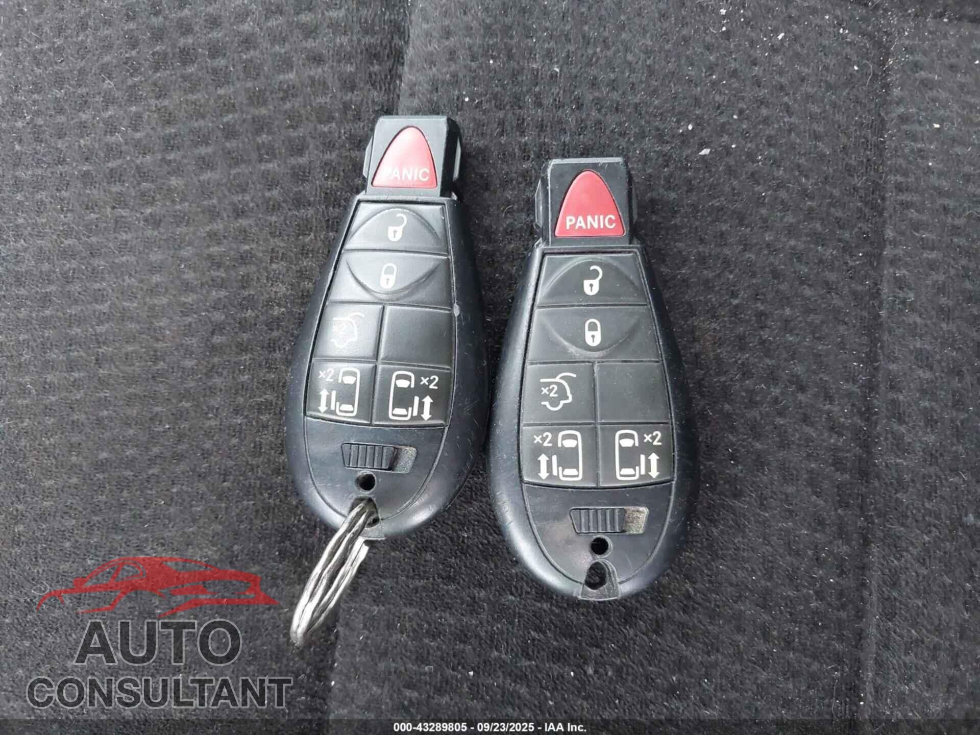 DODGE GRAND CARAVAN 2012 - 2C4RDGCG6CR405996