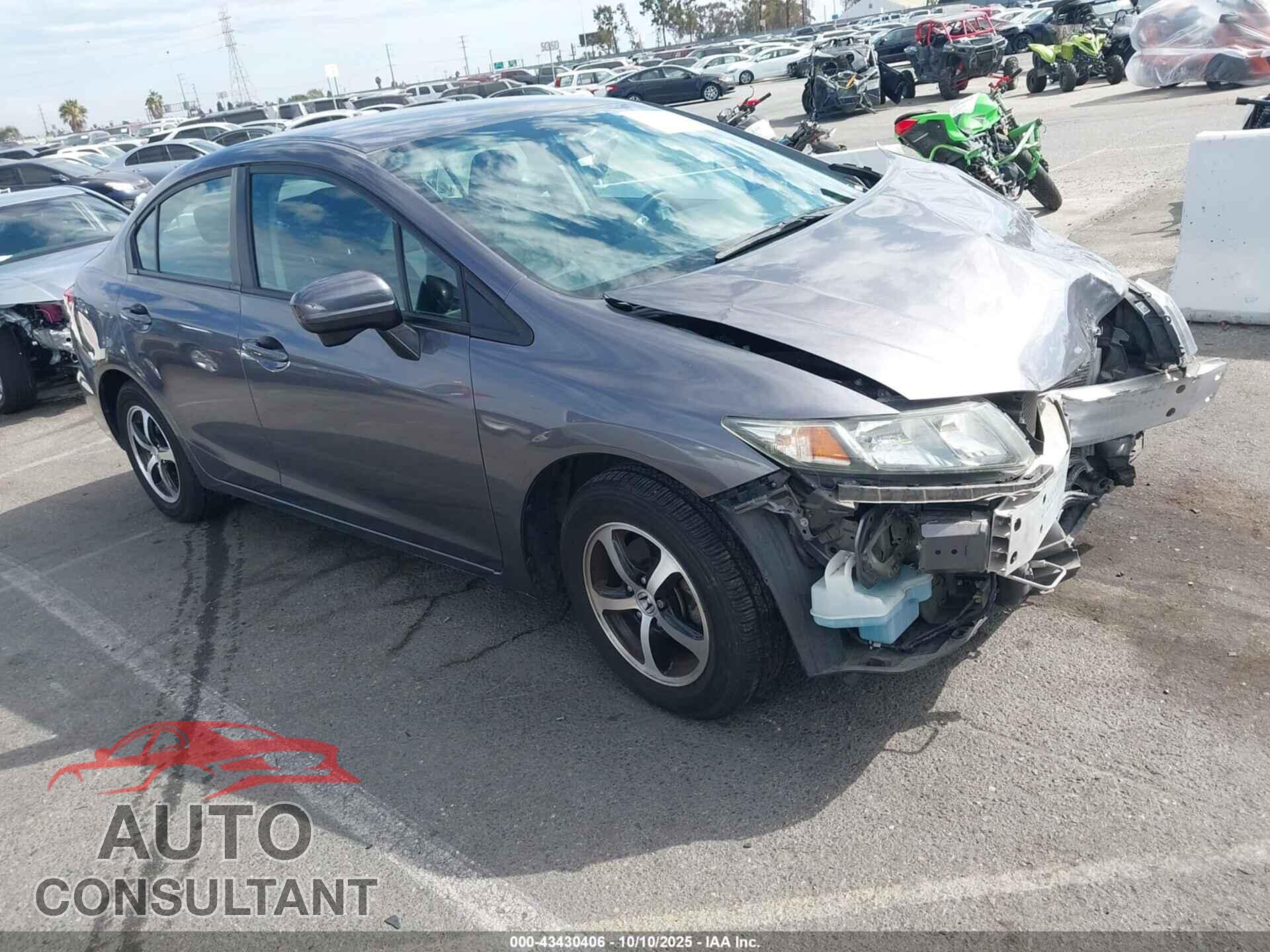 HONDA CIVIC 2015 - 19XFB2F78FE219471
