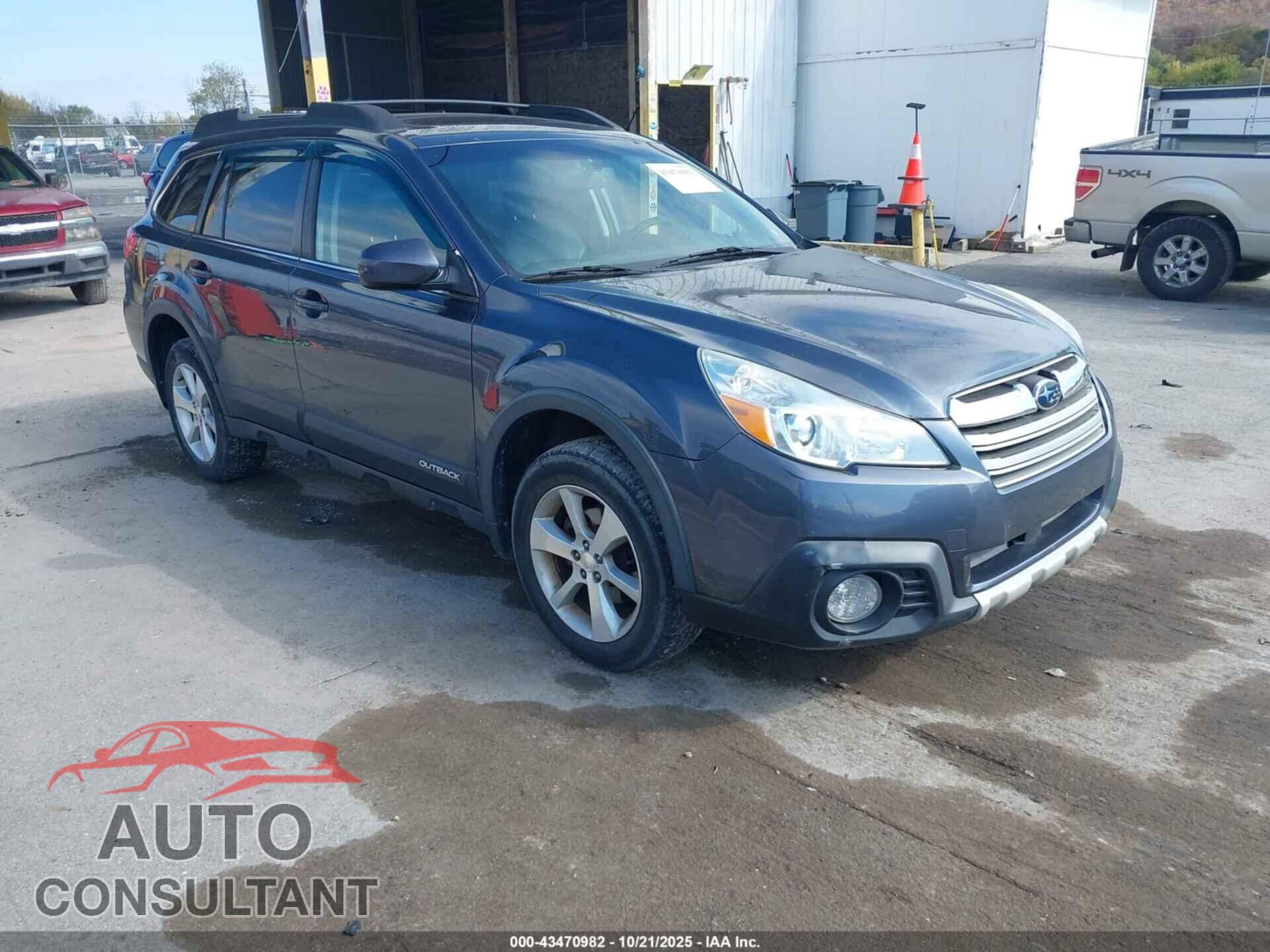 SUBARU OUTBACK 2014 - 4S4BRBLC5E3235852