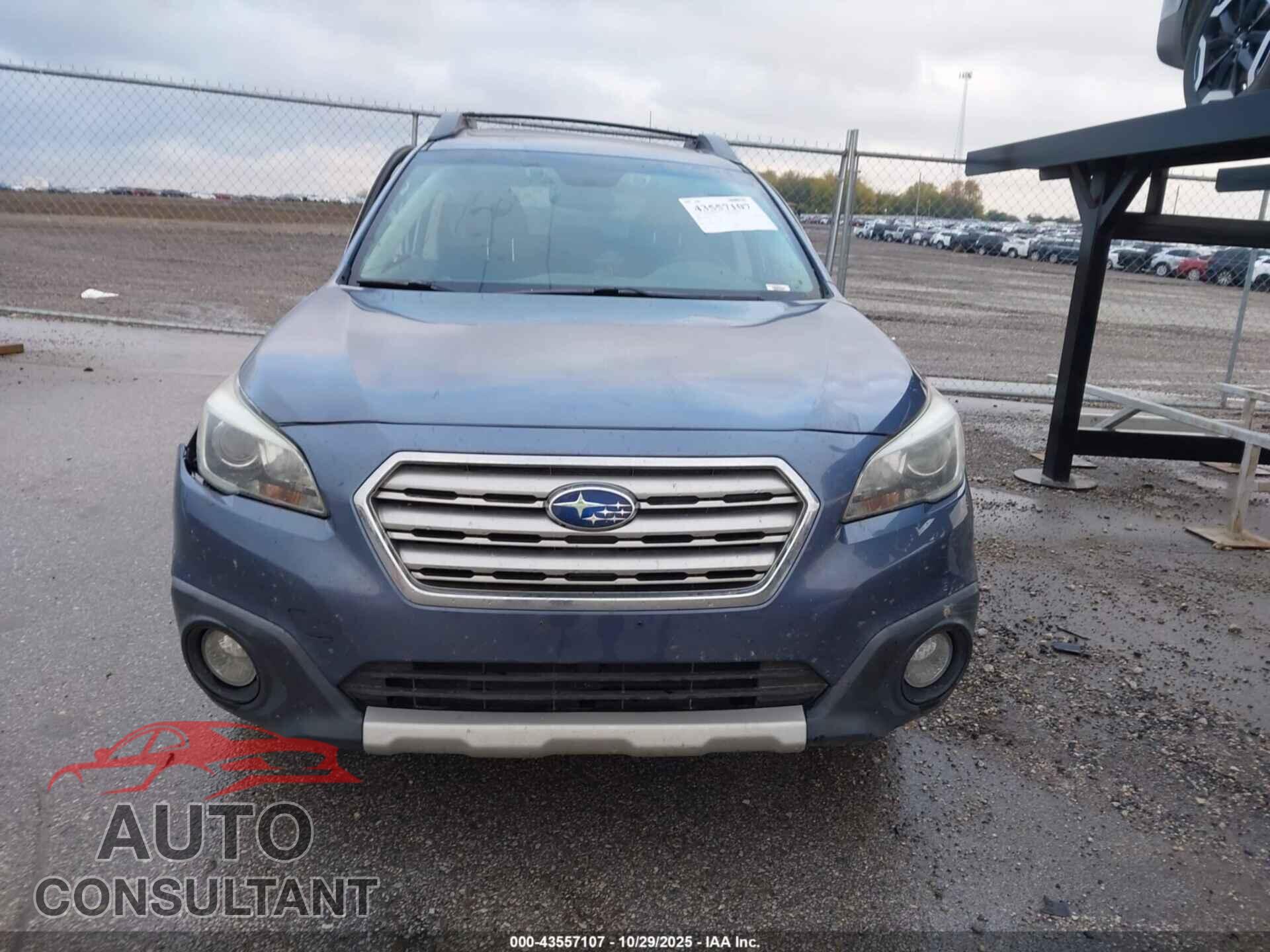 SUBARU OUTBACK 2016 - 4S4BSANC8G3201399