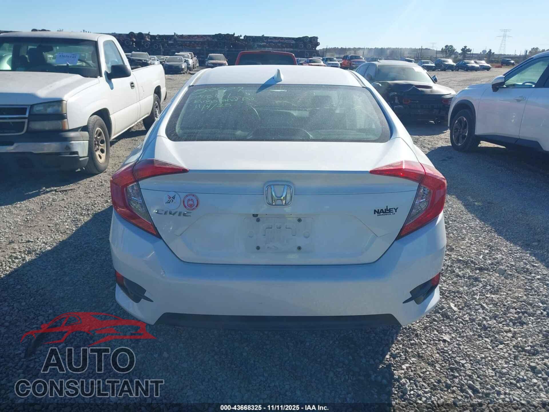 HONDA CIVIC 2017 - 19XFC2F76HE048171